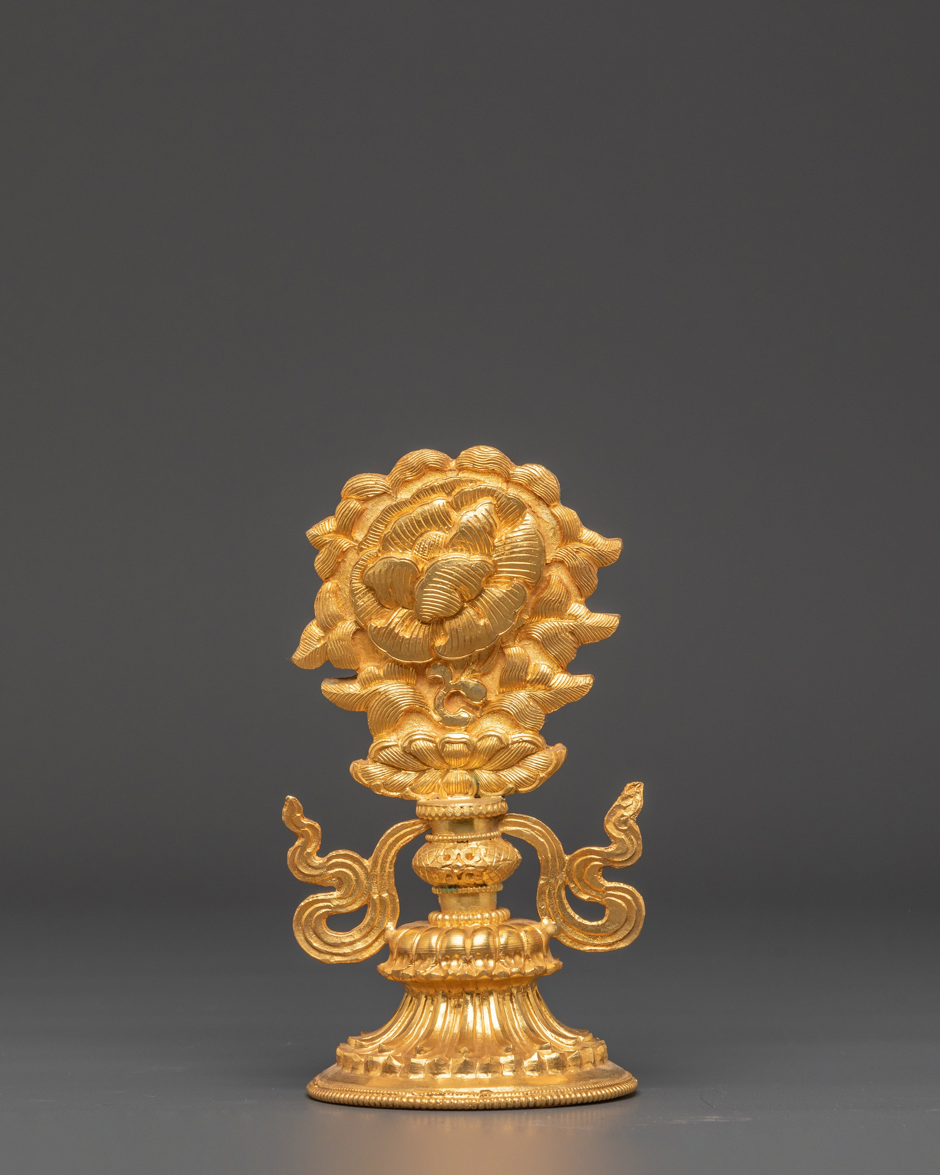 Sacred Ashtamangala Spiritual Symbols | Copper and Gold Plated Auspicious Charms
