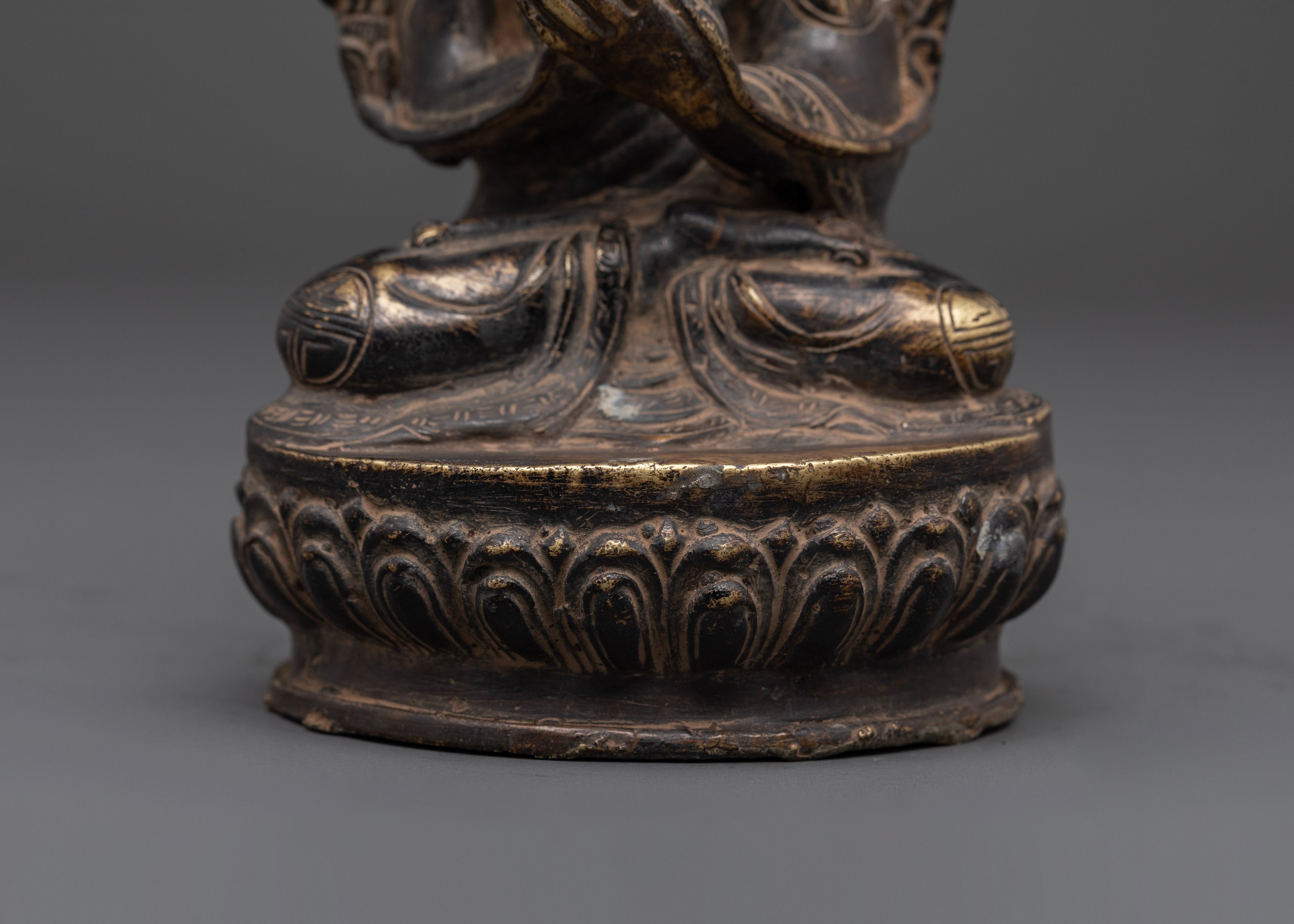 Buddhist Revered Philosopher Tshongkhapa Statue | Symbol of Wisdom