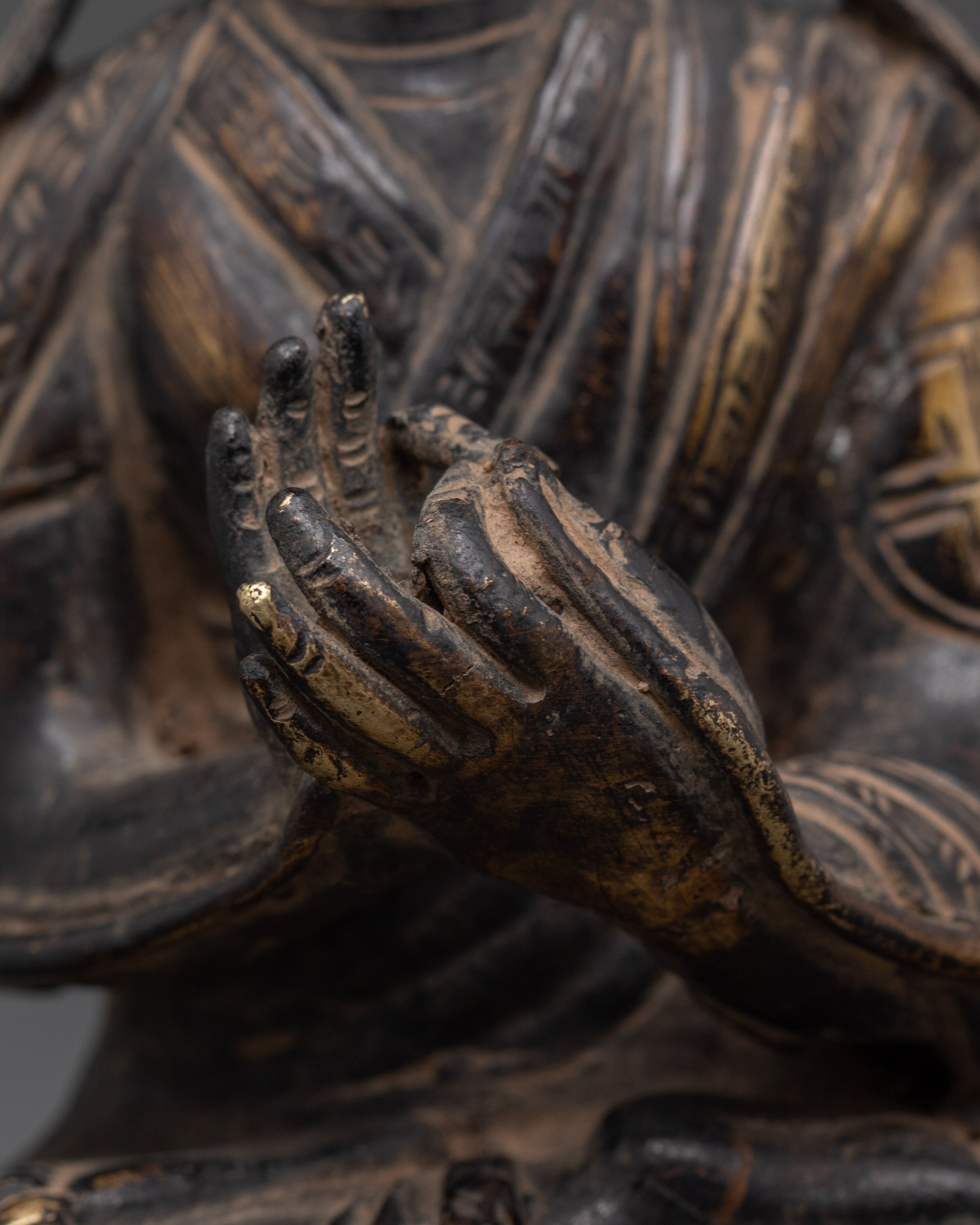 Buddhist Revered Philosopher Tshongkhapa Statue | Symbol of Wisdom