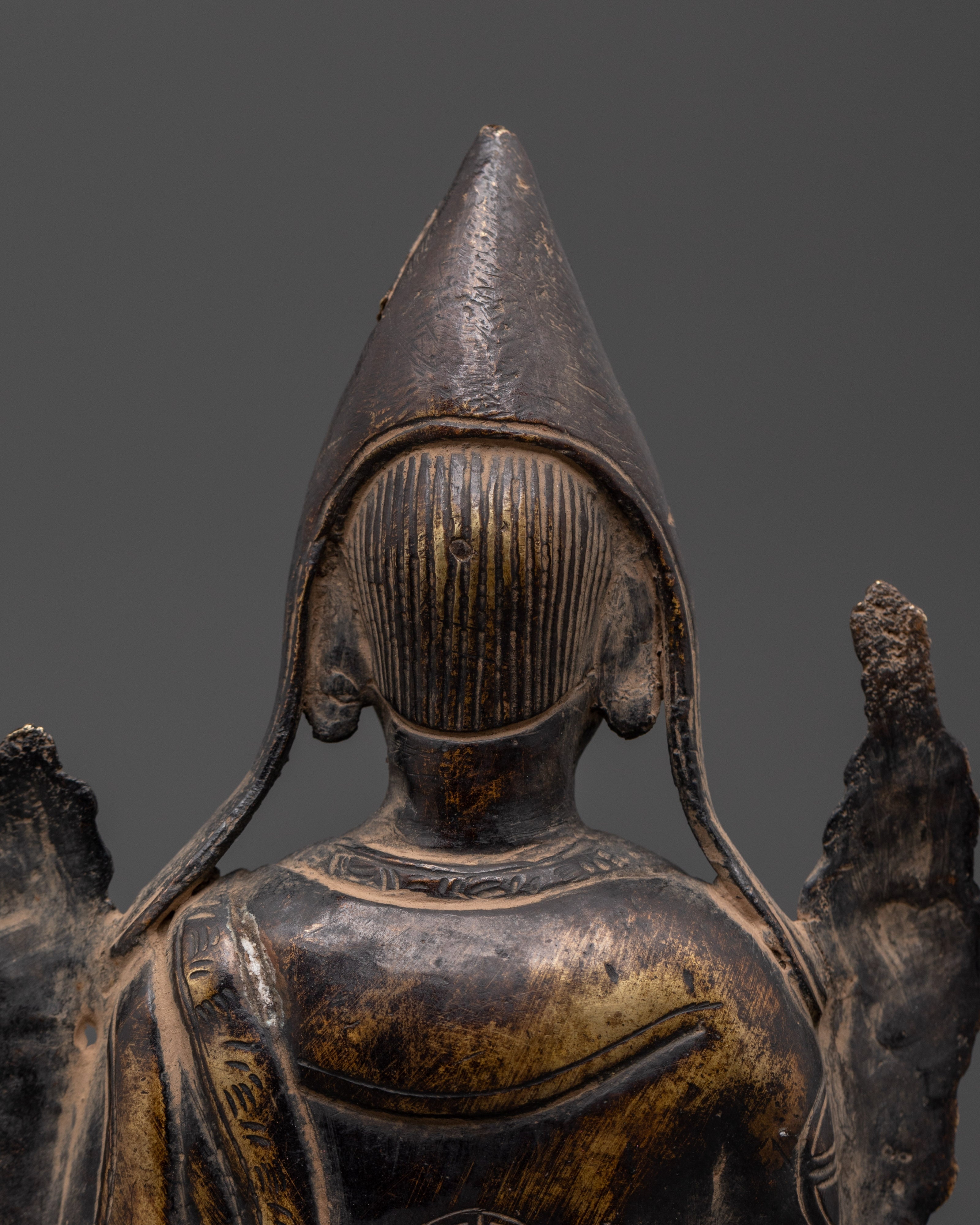 Buddhist Revered Philosopher Tshongkhapa Statue | Symbol of Wisdom