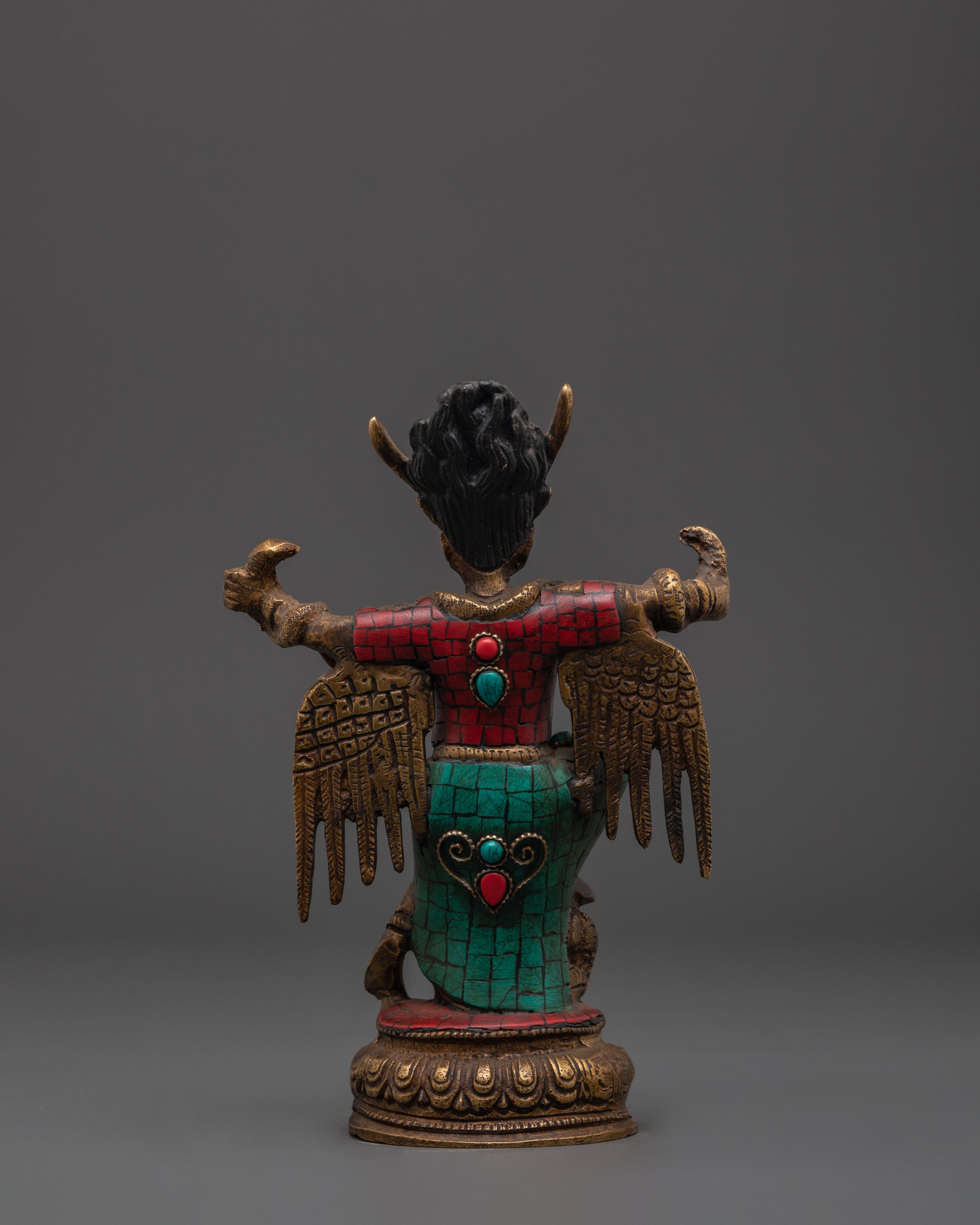 Sacred Garuda Statue for Protection | Hindu and Buddhist Guardian Deity Figurine