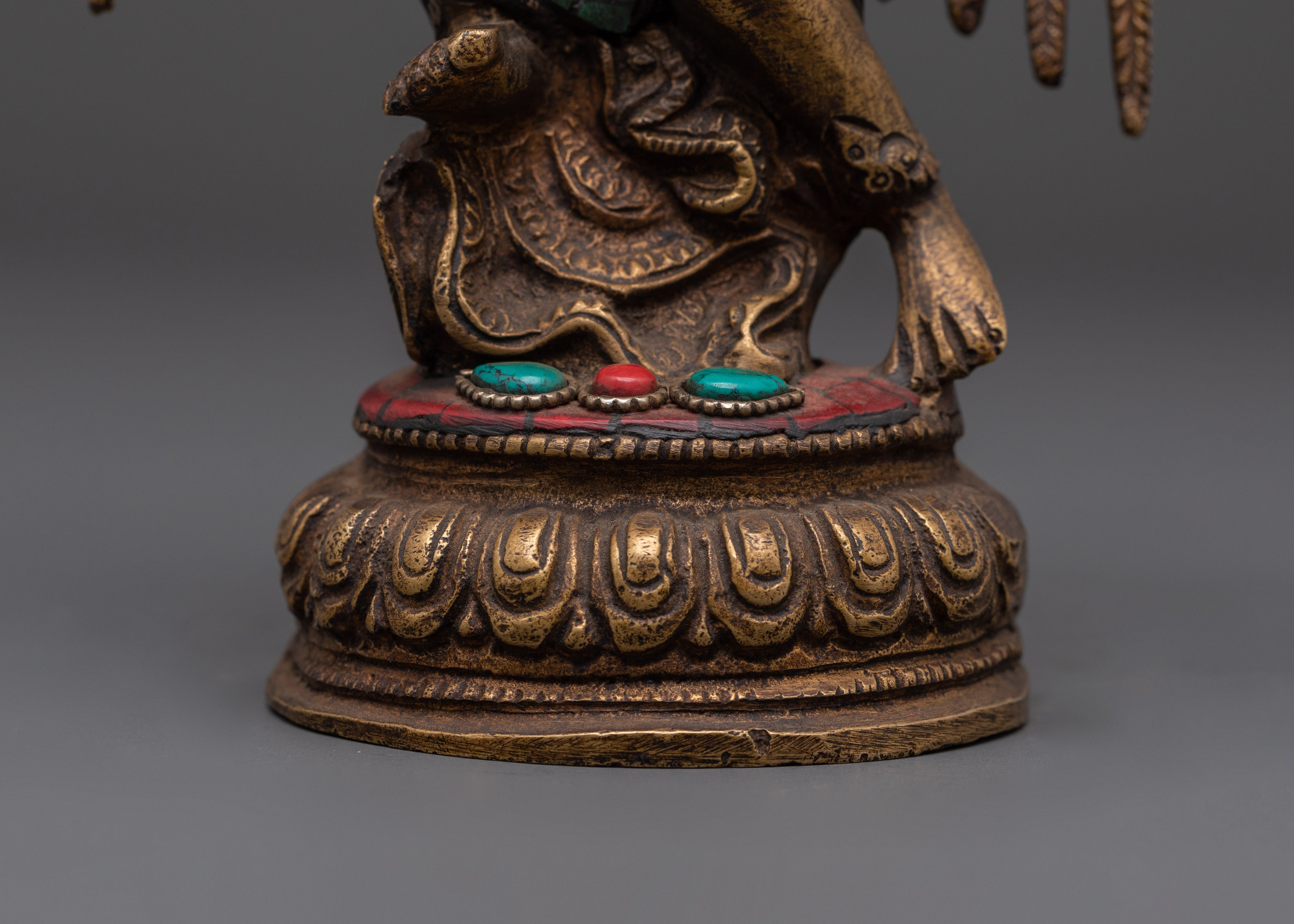 Sacred Garuda Statue for Protection | Hindu and Buddhist Guardian Deity Figurine