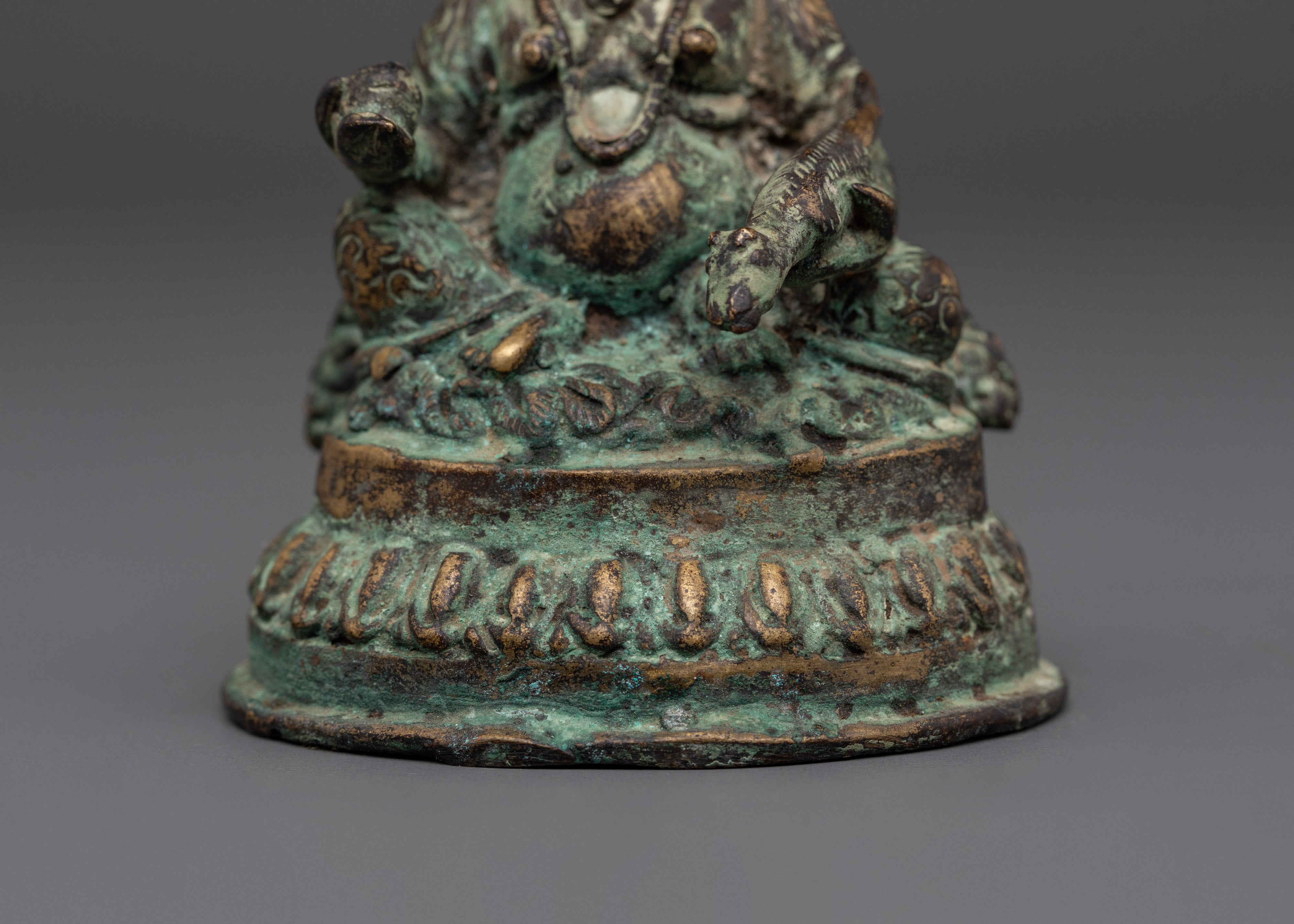 Handcrafted Dzambhala Statue Symbol of Abundance | Wealth Deity Figurine