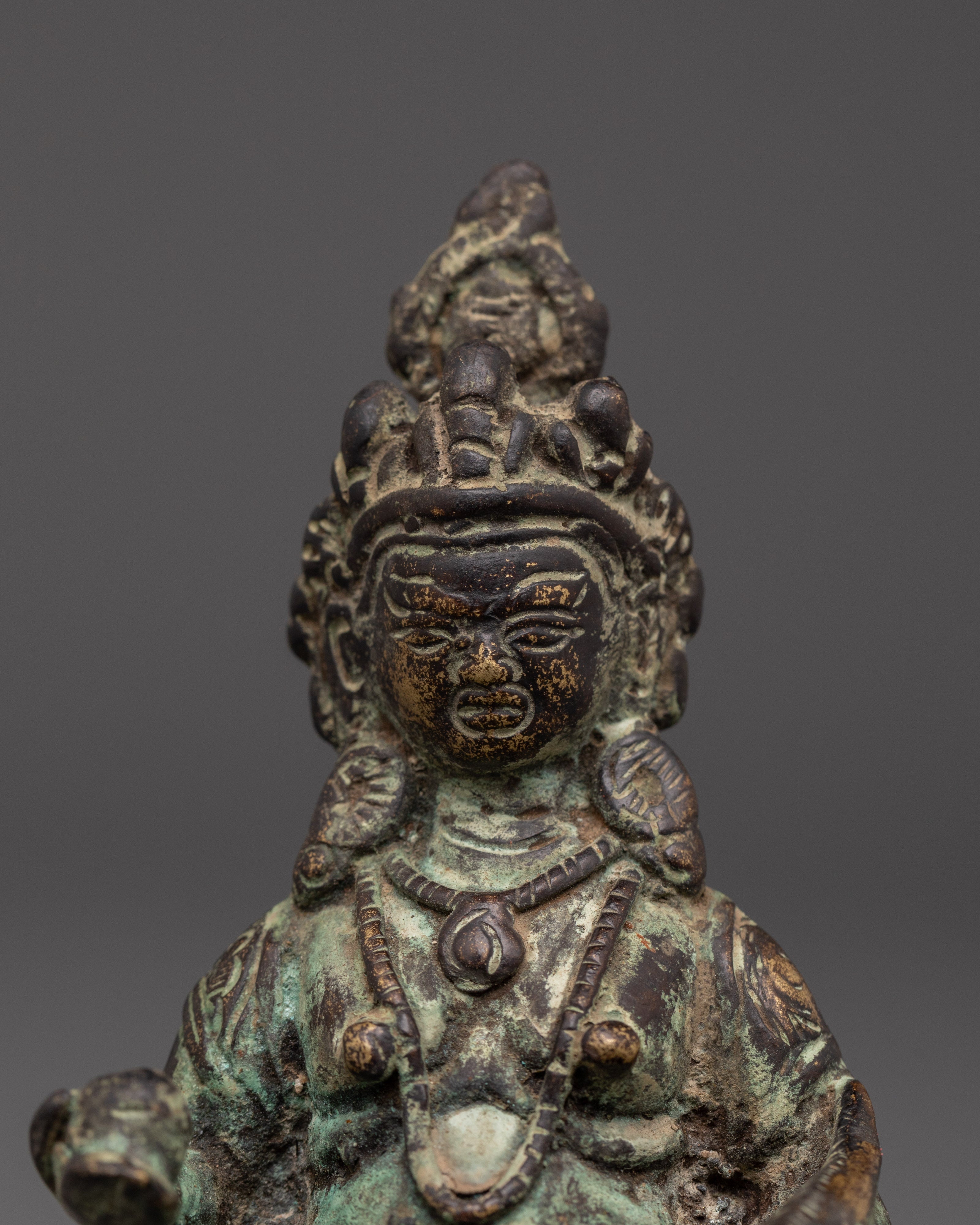 Handcrafted Dzambhala Statue Symbol of Abundance | Wealth Deity Figurine
