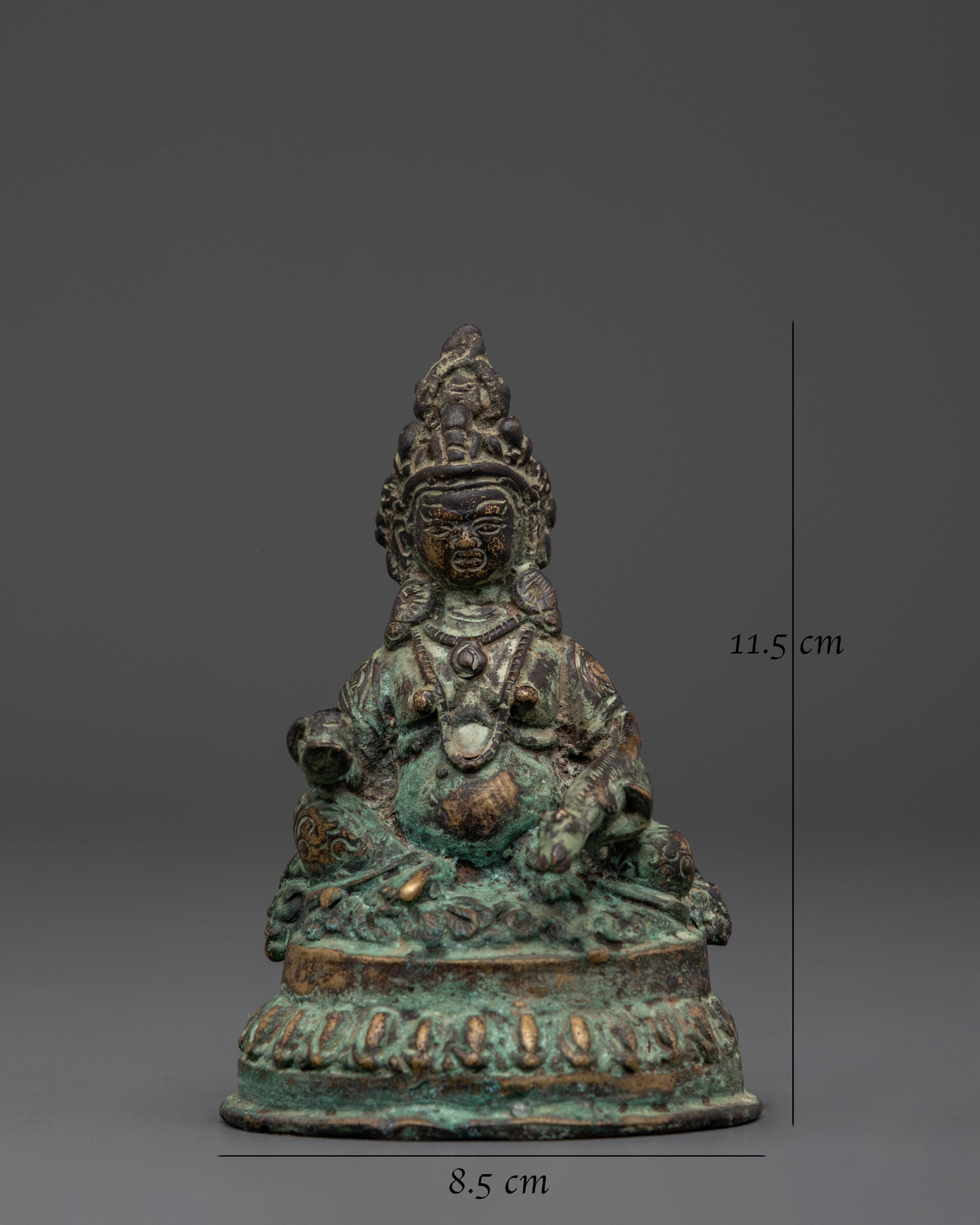 Handcrafted Dzambhala Statue Symbol of Abundance | Wealth Deity Figurine