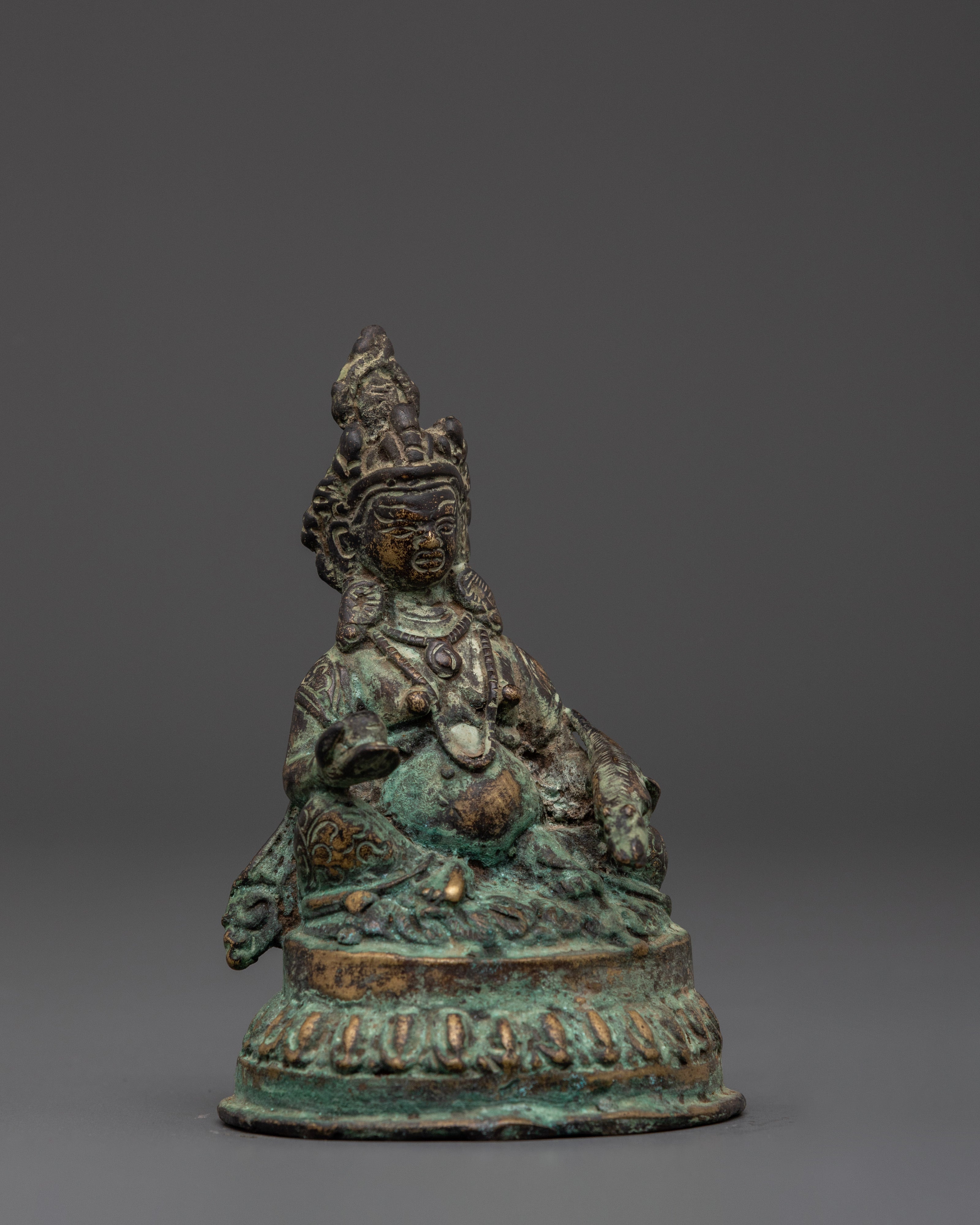 Handcrafted Dzambhala Statue Symbol of Abundance | Wealth Deity Figurine