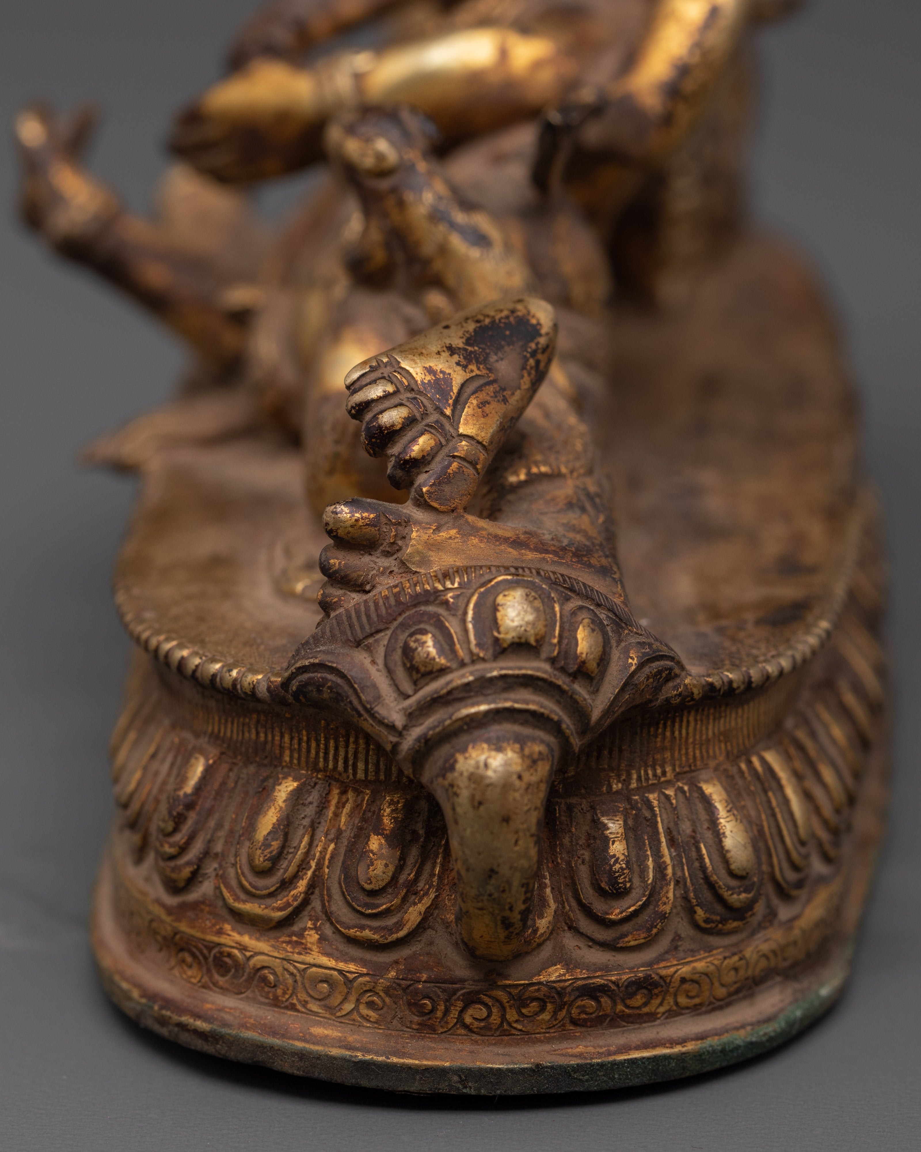 Hindu Wisdom Deity Ganesh Statue | Sleeping Ganesha Artwork