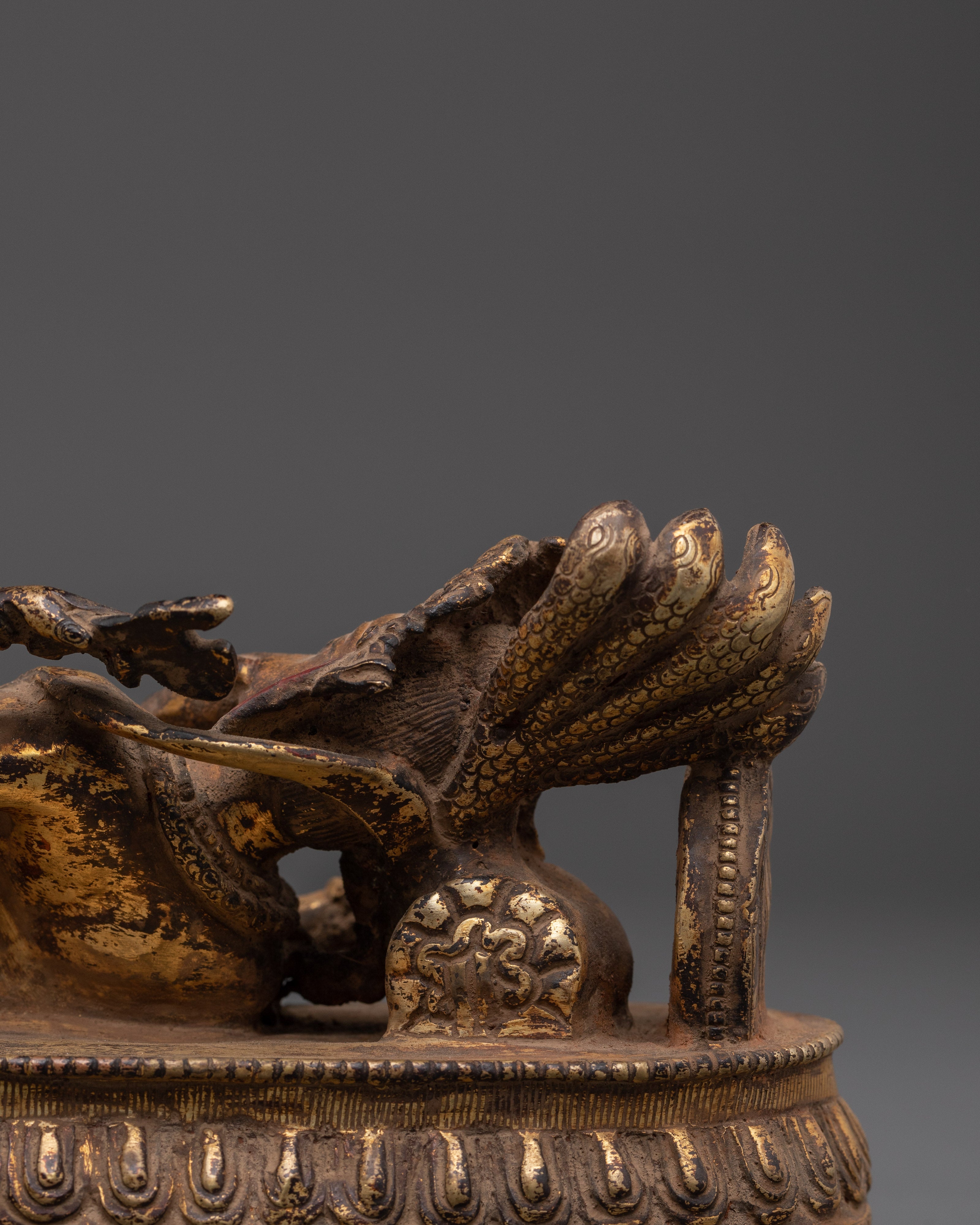 Hindu Wisdom Deity Ganesh Statue | Sleeping Ganesha Artwork
