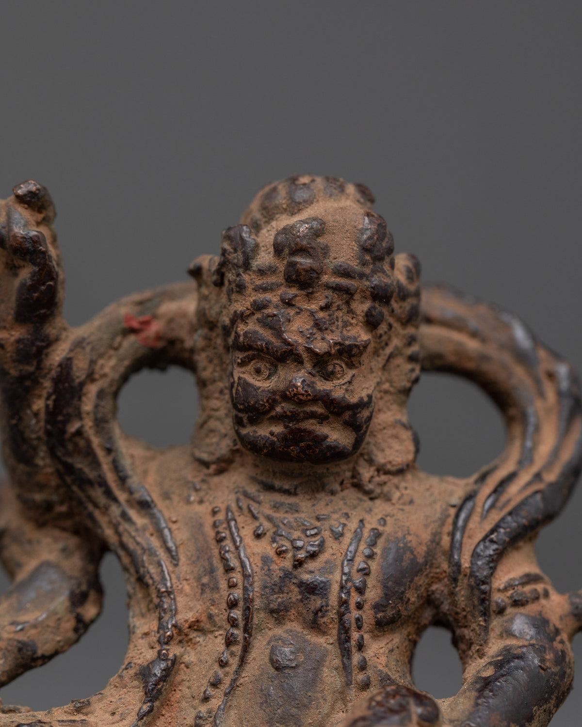 Traditional White Dzambhala Statue | Buddhist Wealth Deity