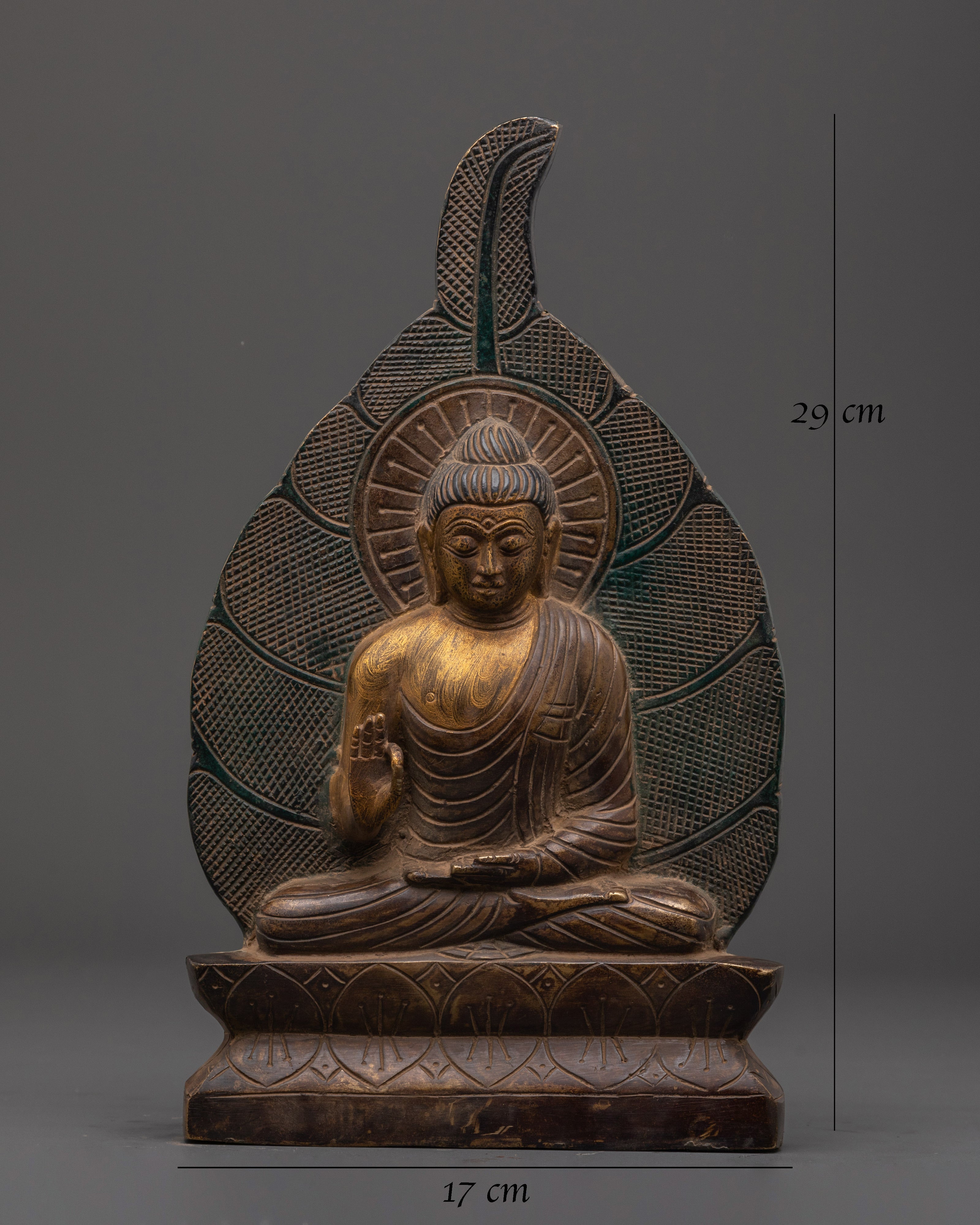 Sacred Dhyani Buddha Amogasiddhi Statue | Symbol of Fearlessness and Spiritual Wisdom