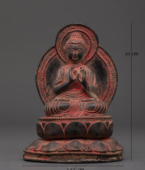 Sacred Vairocana Buddha Sculpture | Symbol of Cosmic Enlightenment and Dharma
