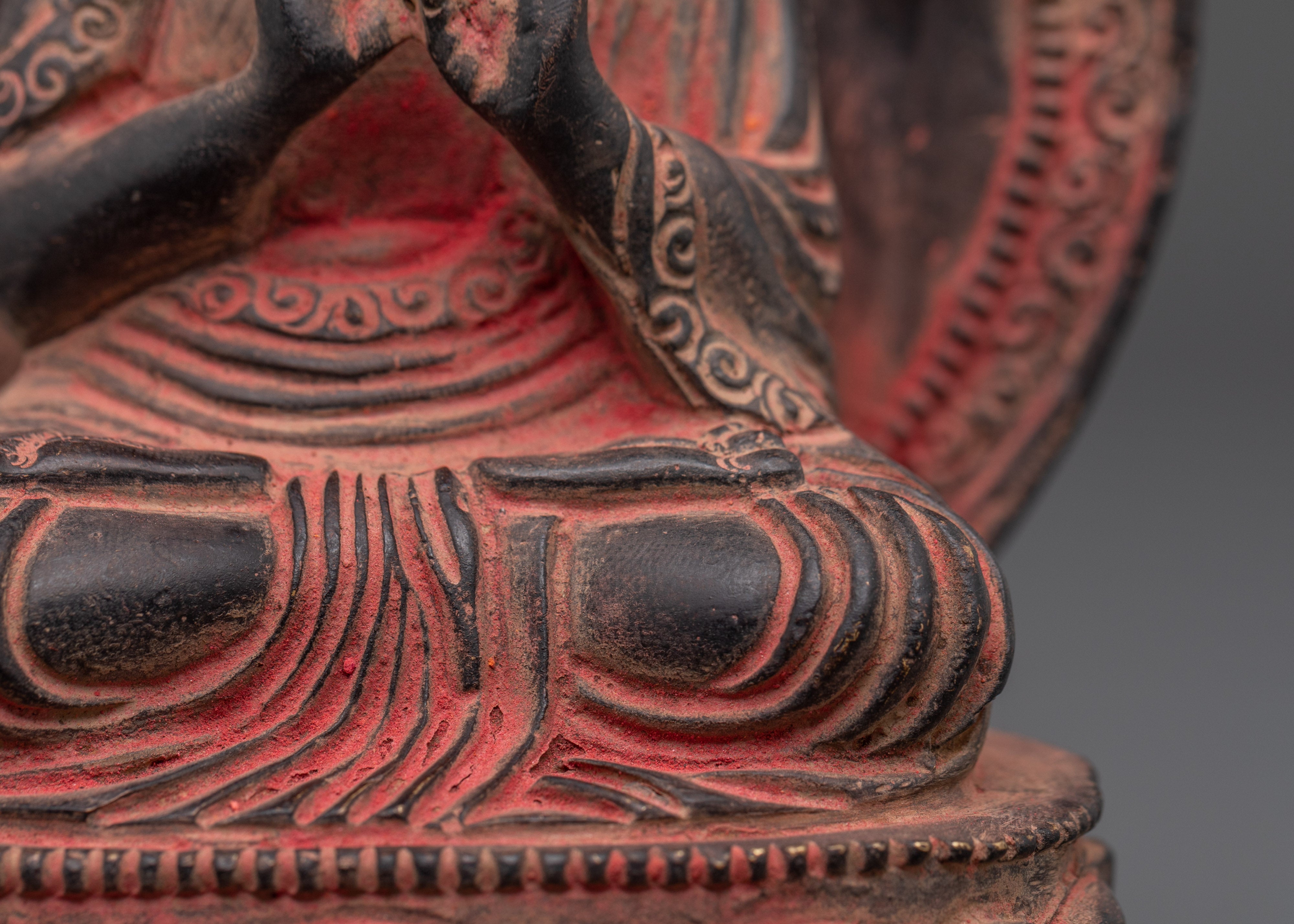 Sacred Vairocana Buddha Sculpture | Symbol of Cosmic Enlightenment and Dharma