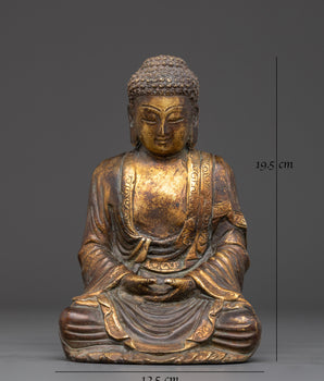 Buddhist Art of Amitabha Buddha | Compassion and Enlightenment Sculpture