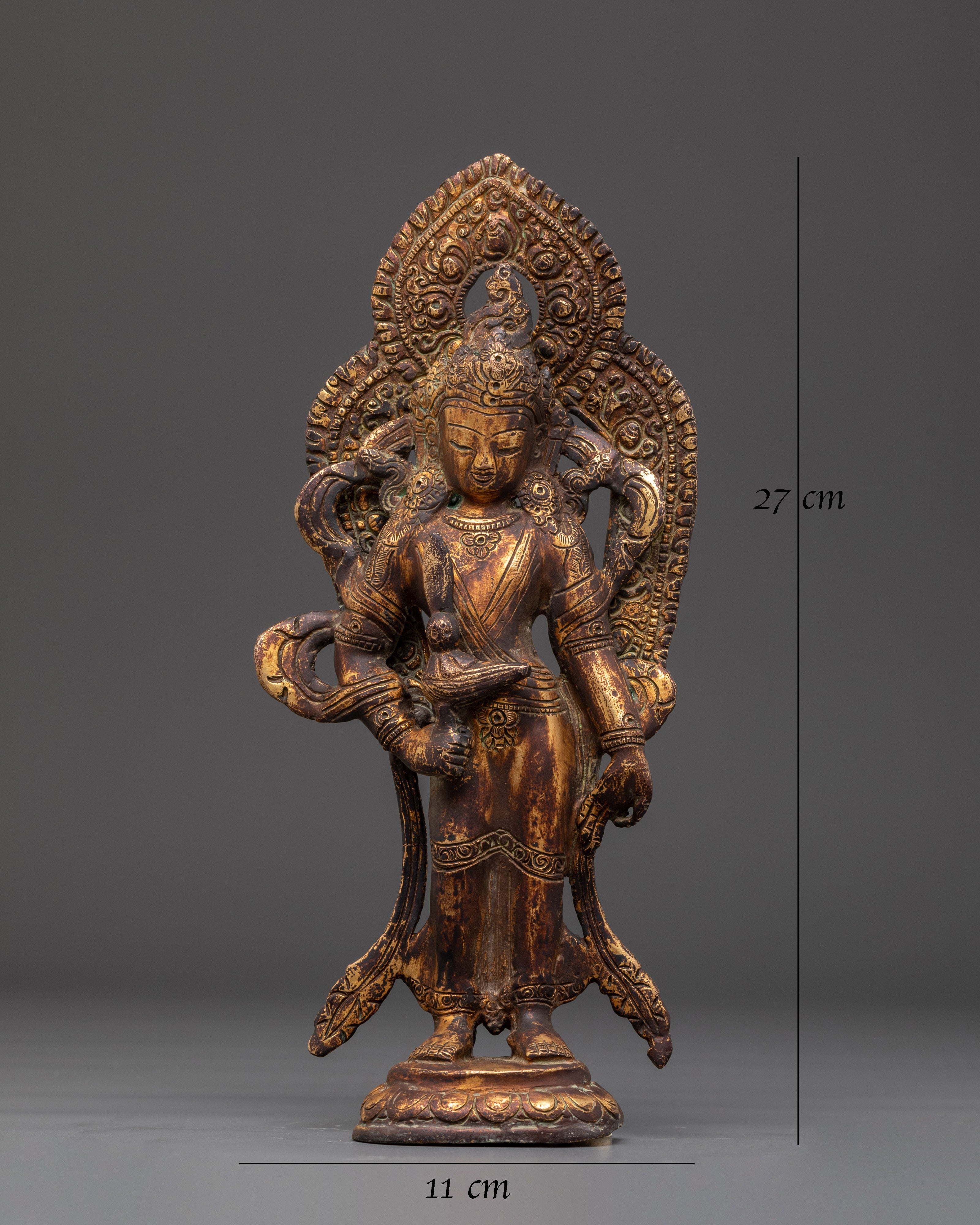 Statue of Standing Lokeshwor | Sacred Altar and Meditation Decor