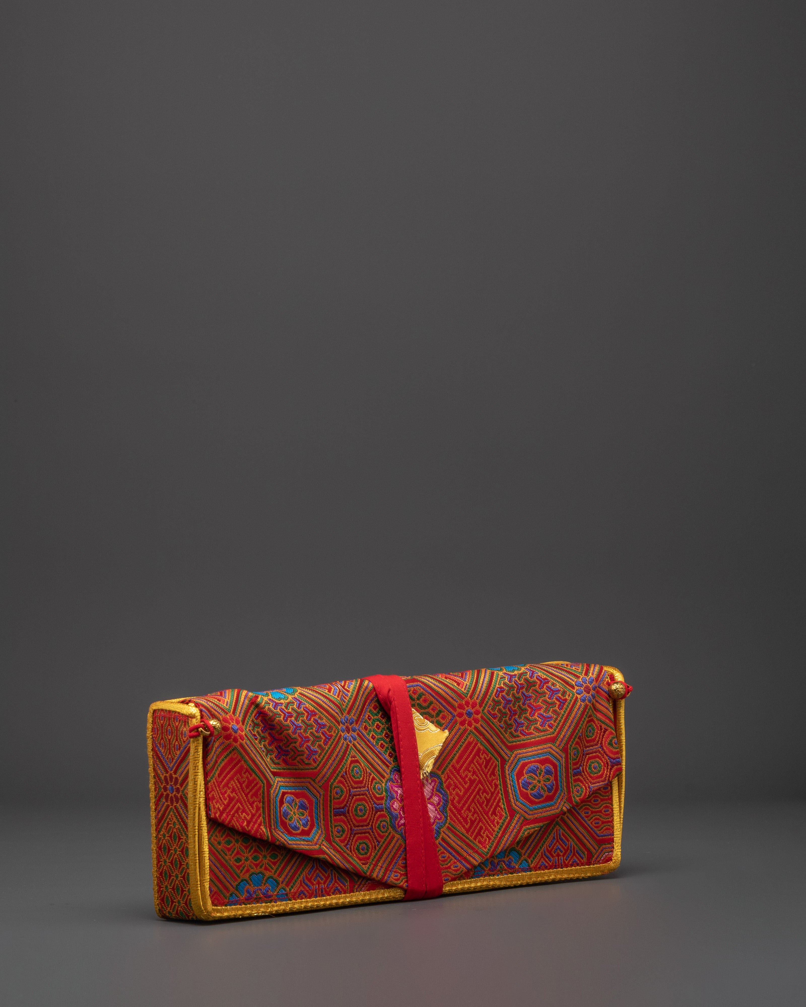 Tibetan Traditional Book Cover | Sacred Text Book Protector
