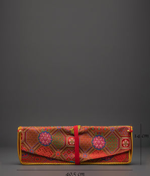 Sacred Buddhist Book Cover | Silk Cover for Buddhist Texts & Sutras