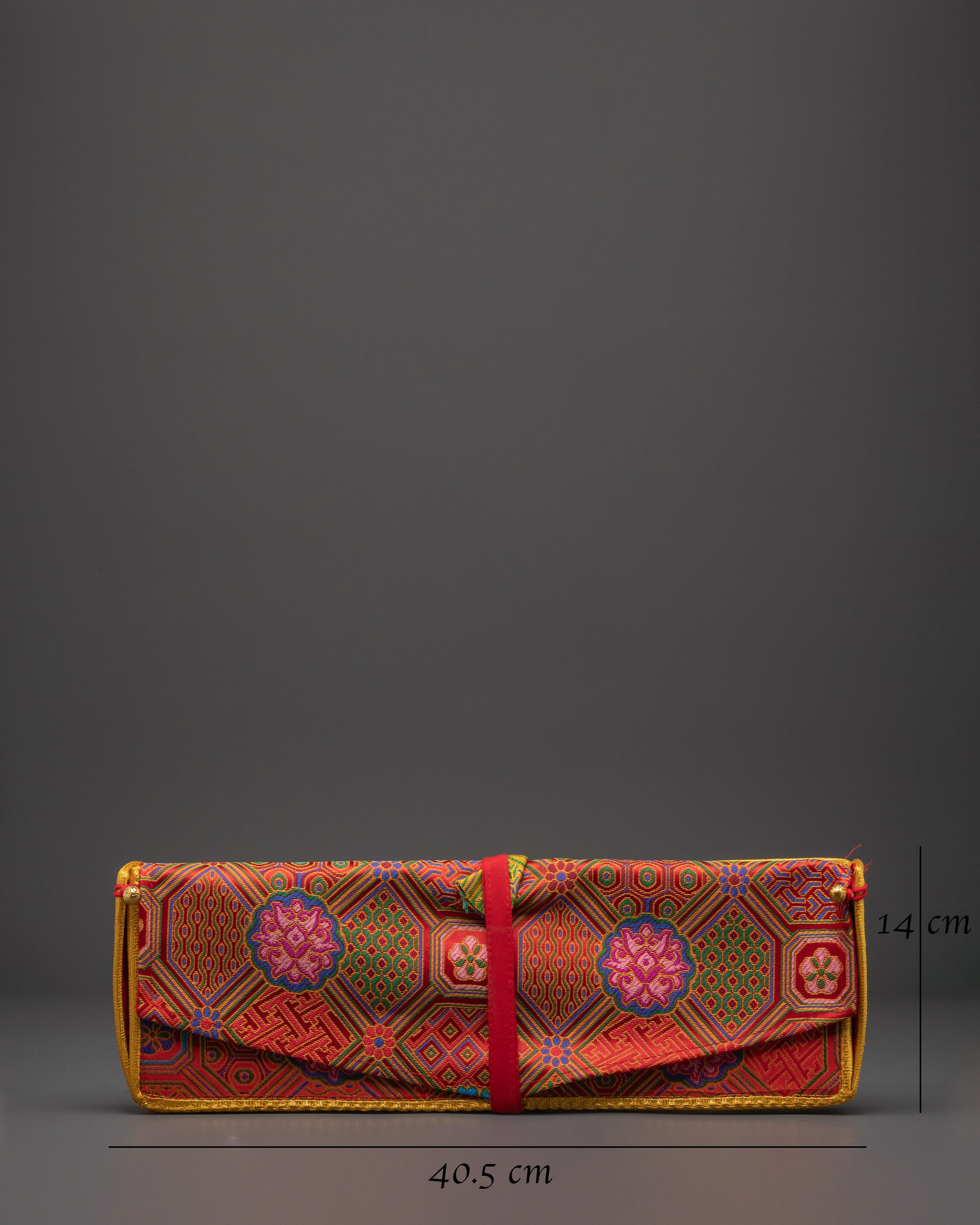 Sacred Buddhist Book Cover | Silk Cover for Buddhist Texts & Sutras