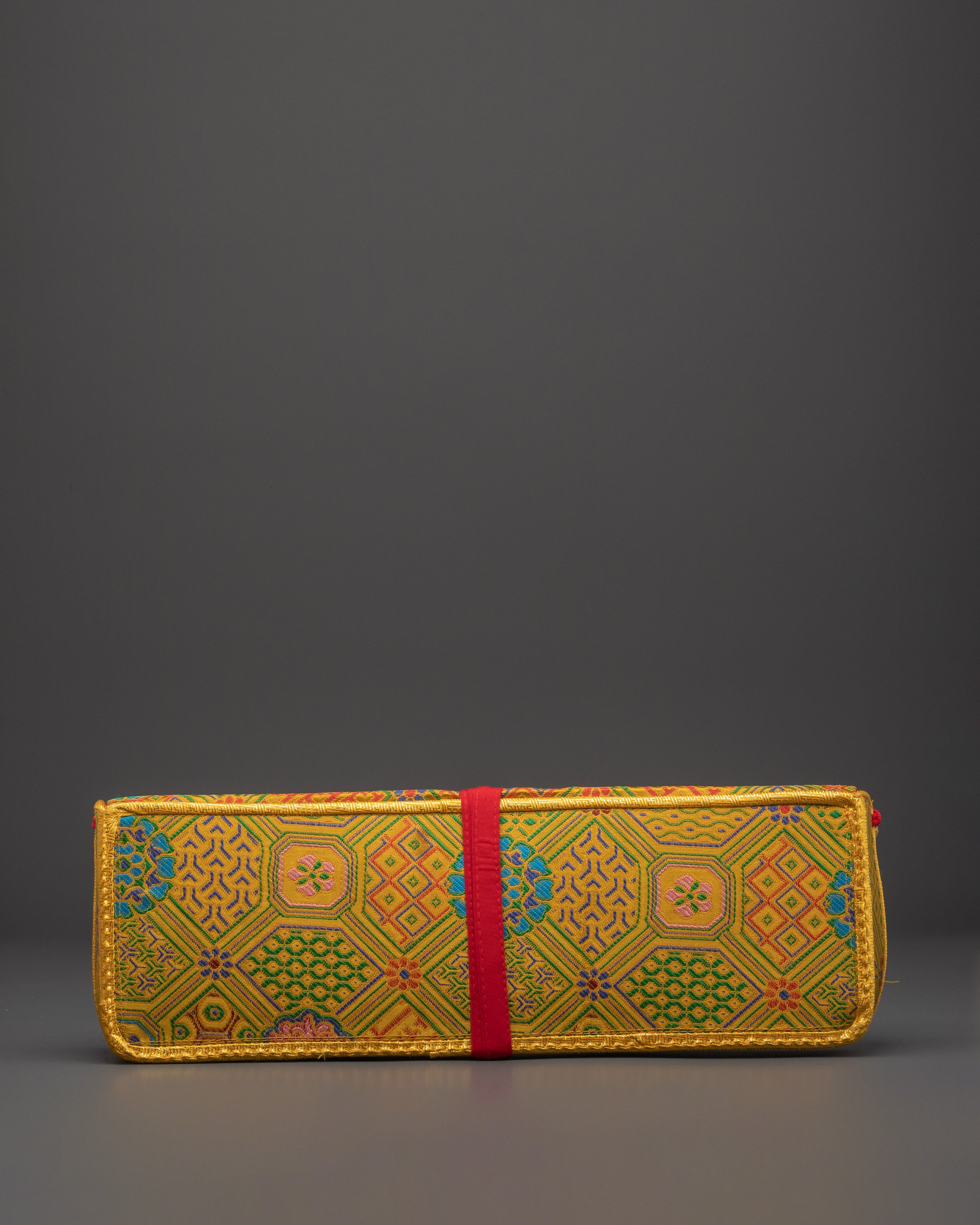 Traditional Brocade Book Cover | Silk Fabric Protective Sleeve for Books & Journals