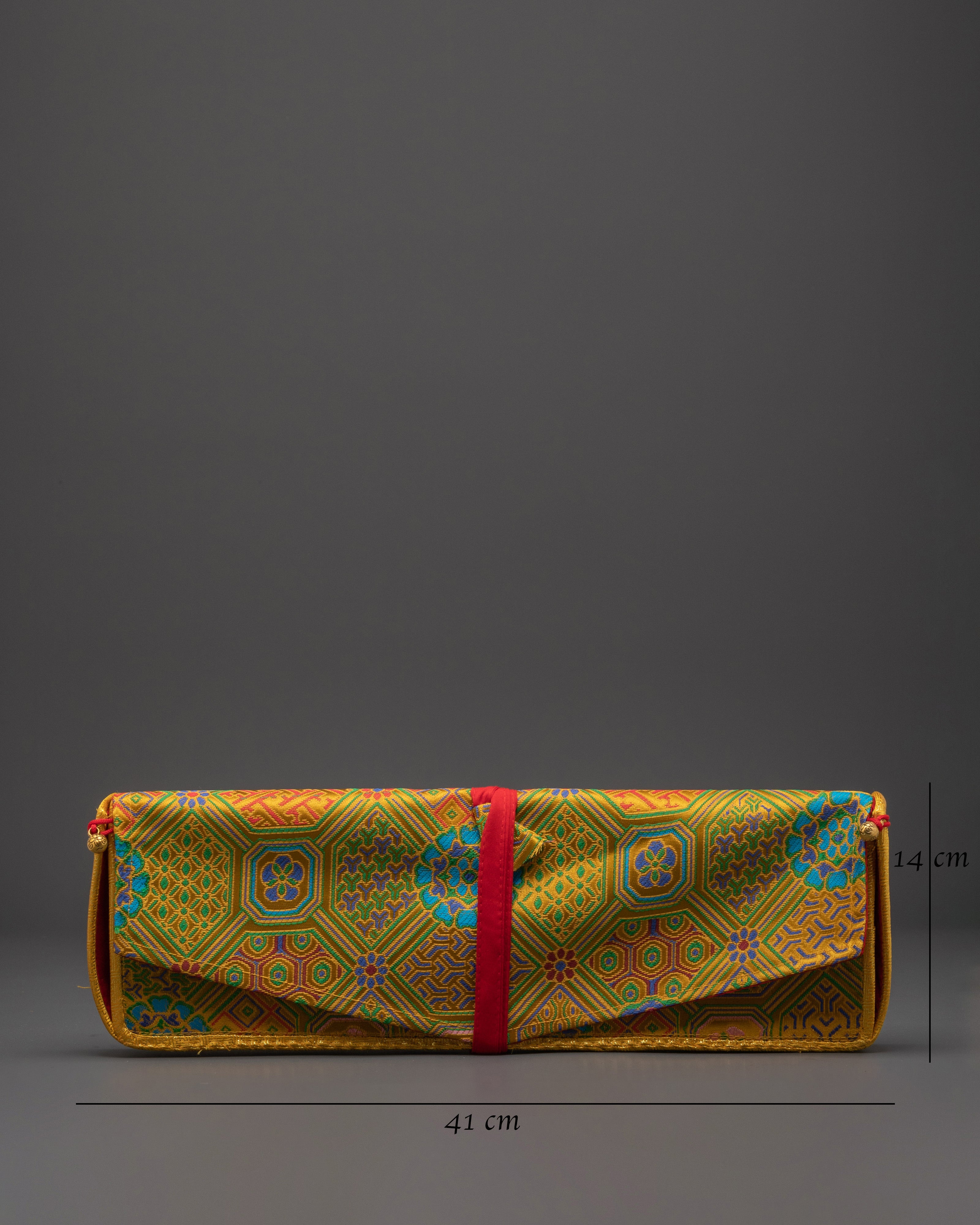Traditional Brocade Book Cover | Silk Fabric Protective Sleeve for Books & Journals