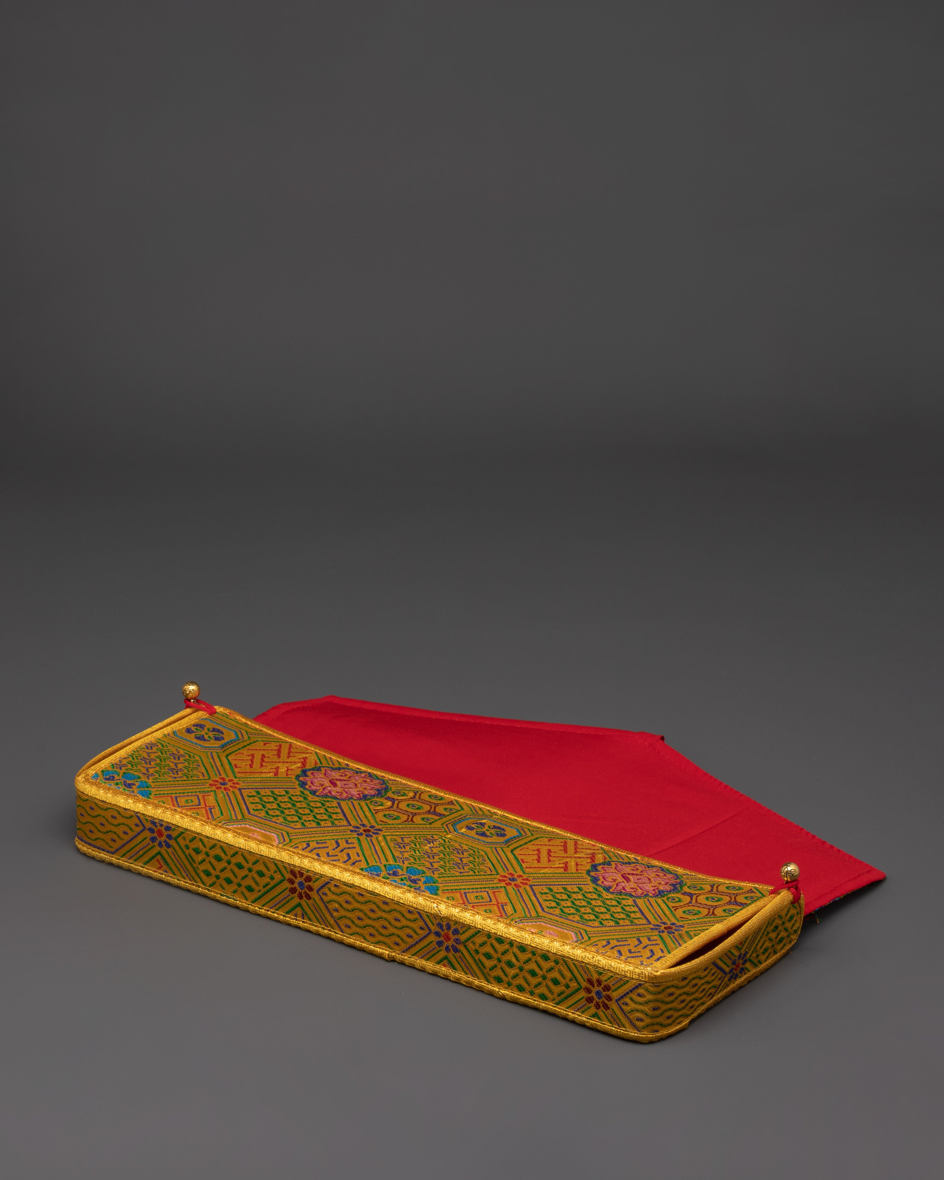 Traditional Brocade Book Cover | Silk Fabric Protective Sleeve for Books & Journals