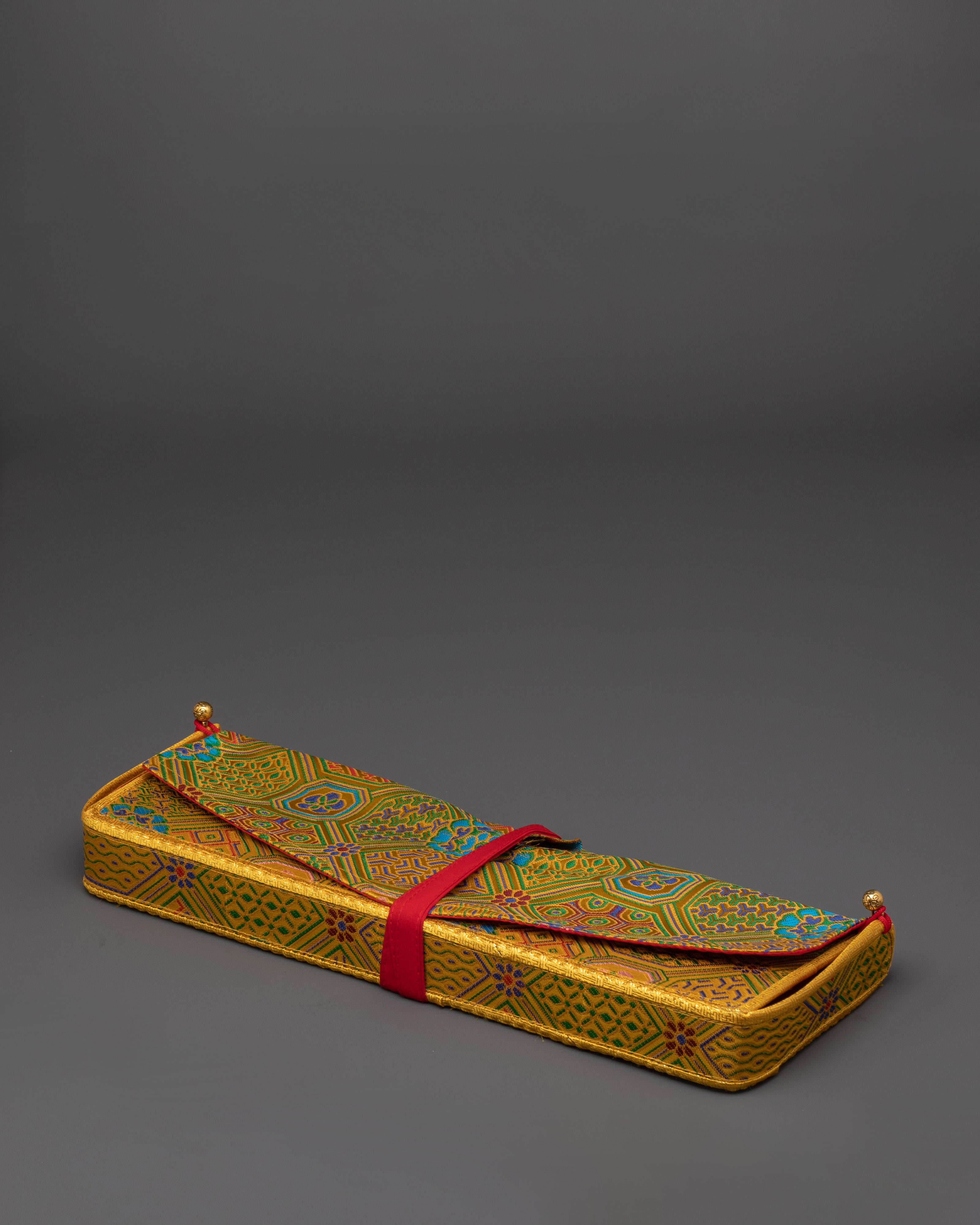 Traditional Brocade Book Cover | Silk Fabric Protective Sleeve for Books & Journals