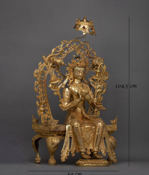 Maitreya Buddha Future Enlighten One Statue | Symbol of Hope and Compassion