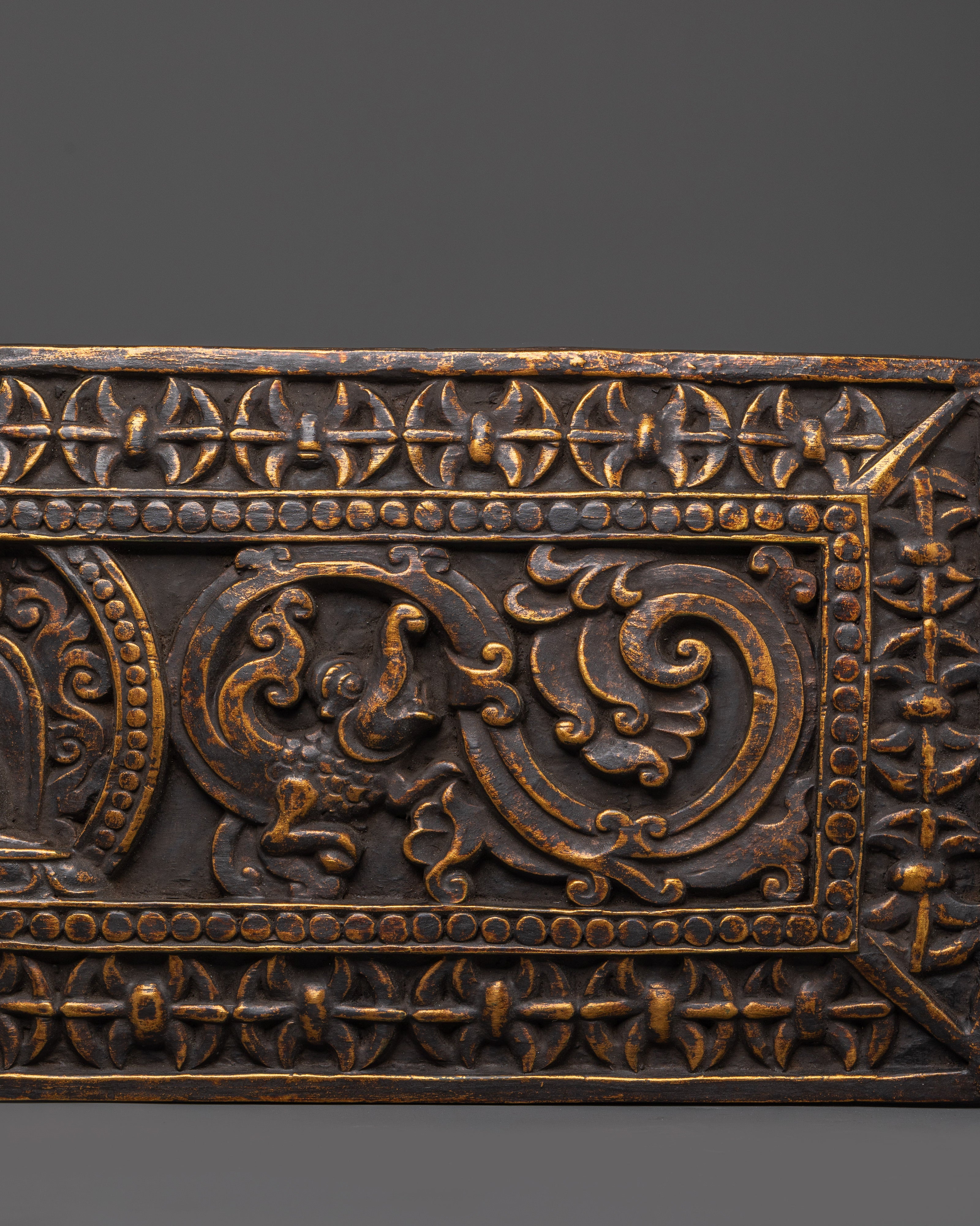 Handcrafted Traditional Brass Wall Hanging | Antique Finish Decorative Panel