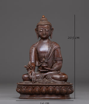 Healing Medicine Buddha Sculpture | Buddha of Healing and Compassion