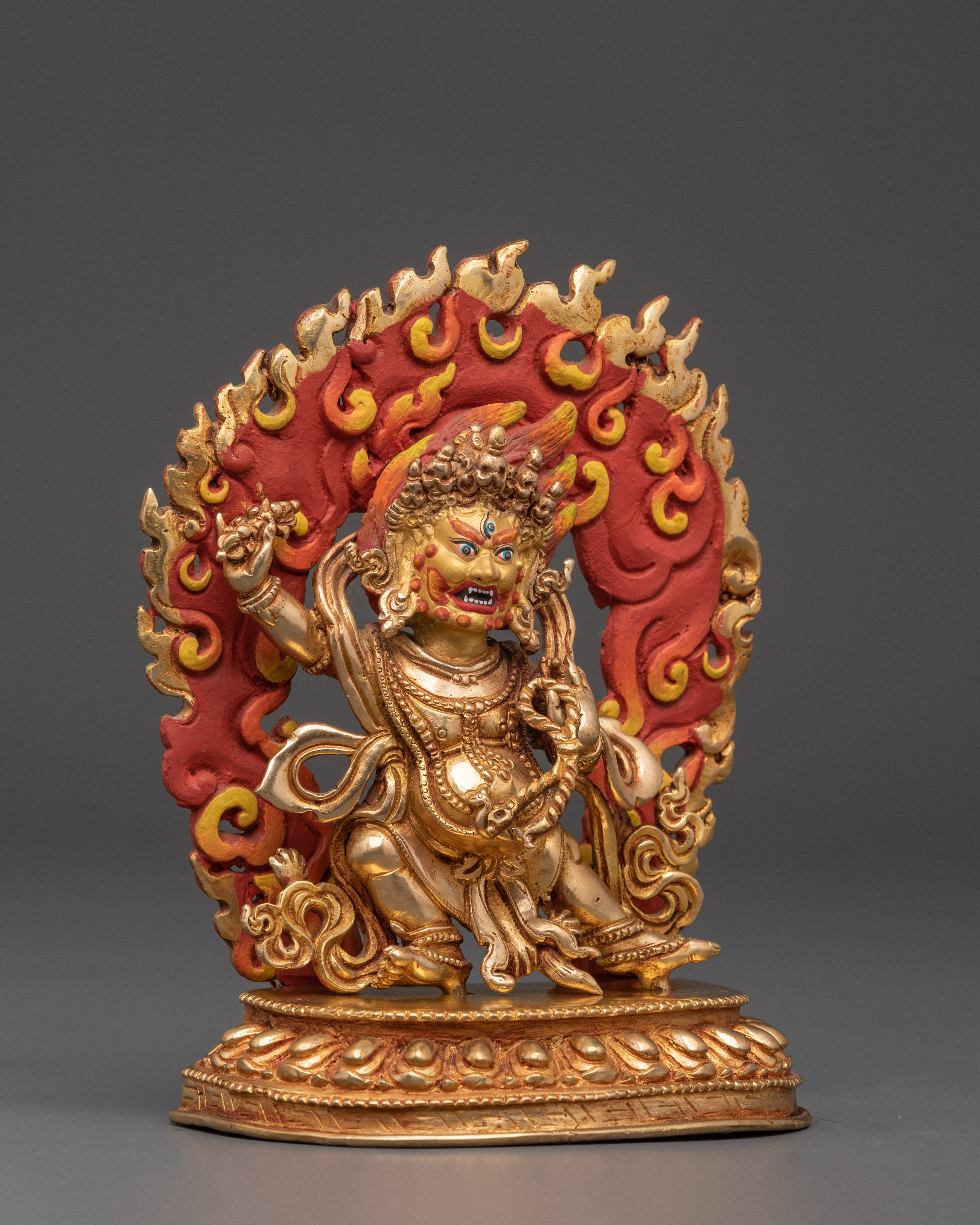 Wrathful Bodhisattva Vajrapani | Vajrapani Statue for Power, Protection & Spiritual Strength
