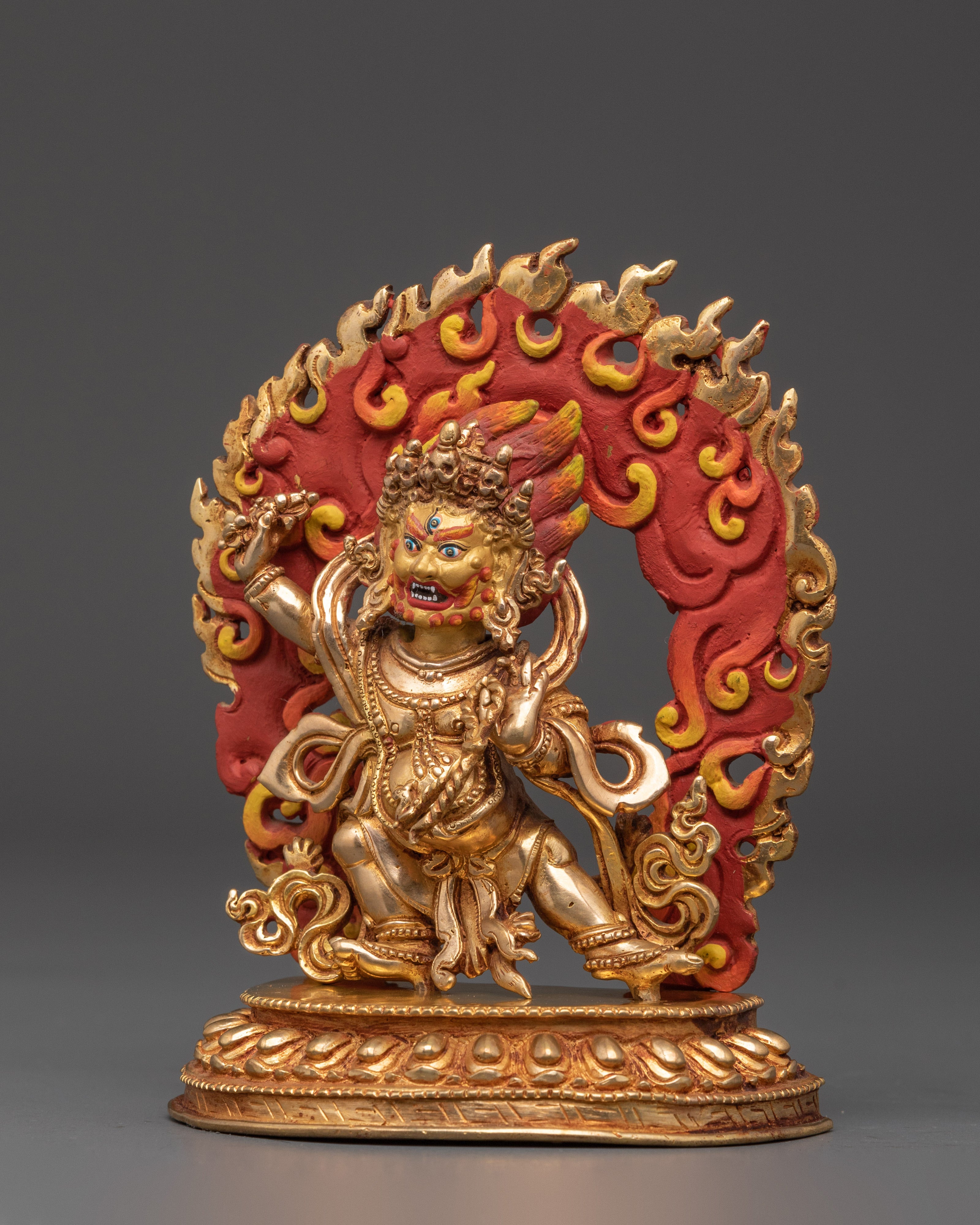 Wrathful Bodhisattva Vajrapani | Vajrapani Statue for Power, Protection & Spiritual Strength