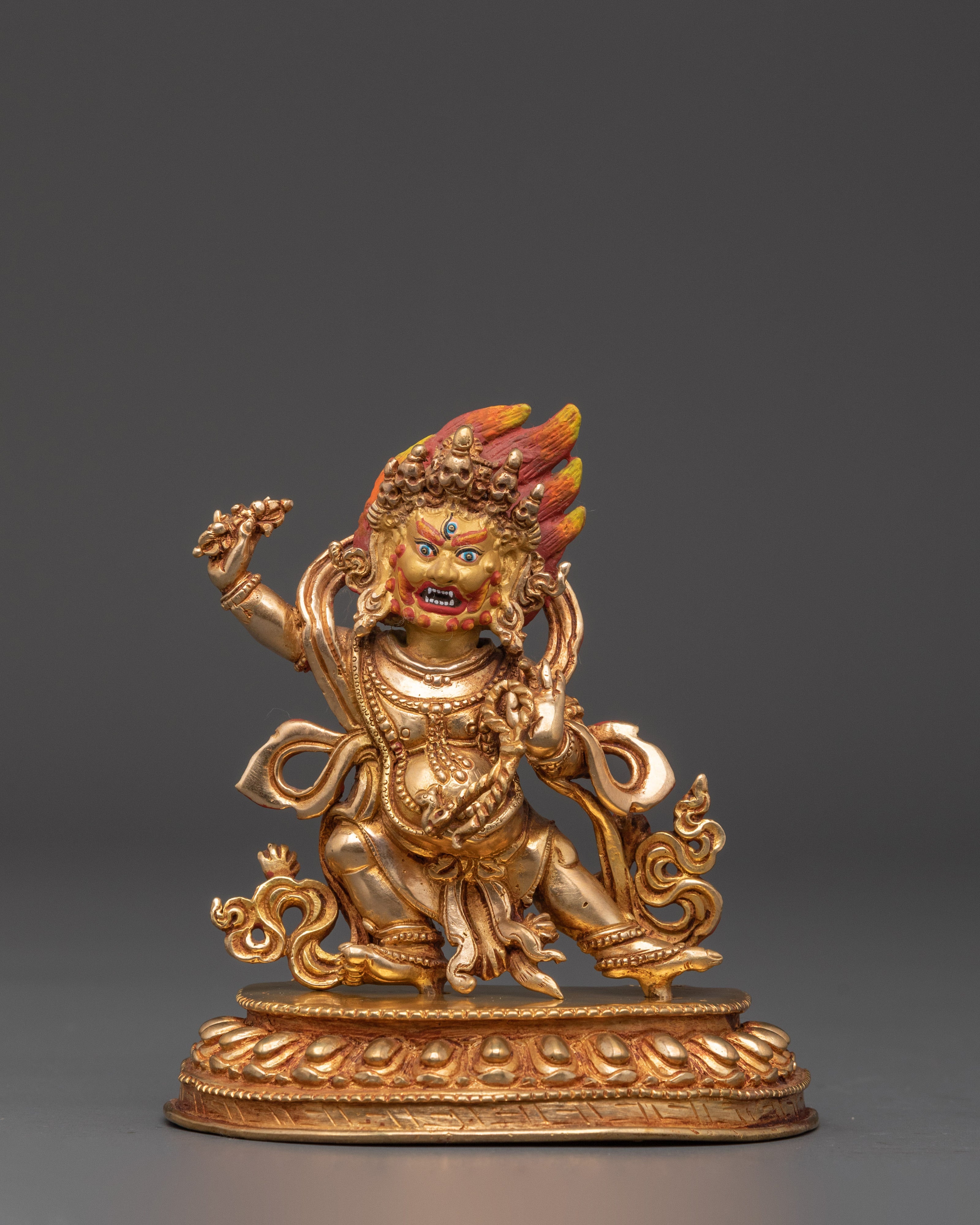 Wrathful Bodhisattva Vajrapani | Vajrapani Statue for Power, Protection & Spiritual Strength