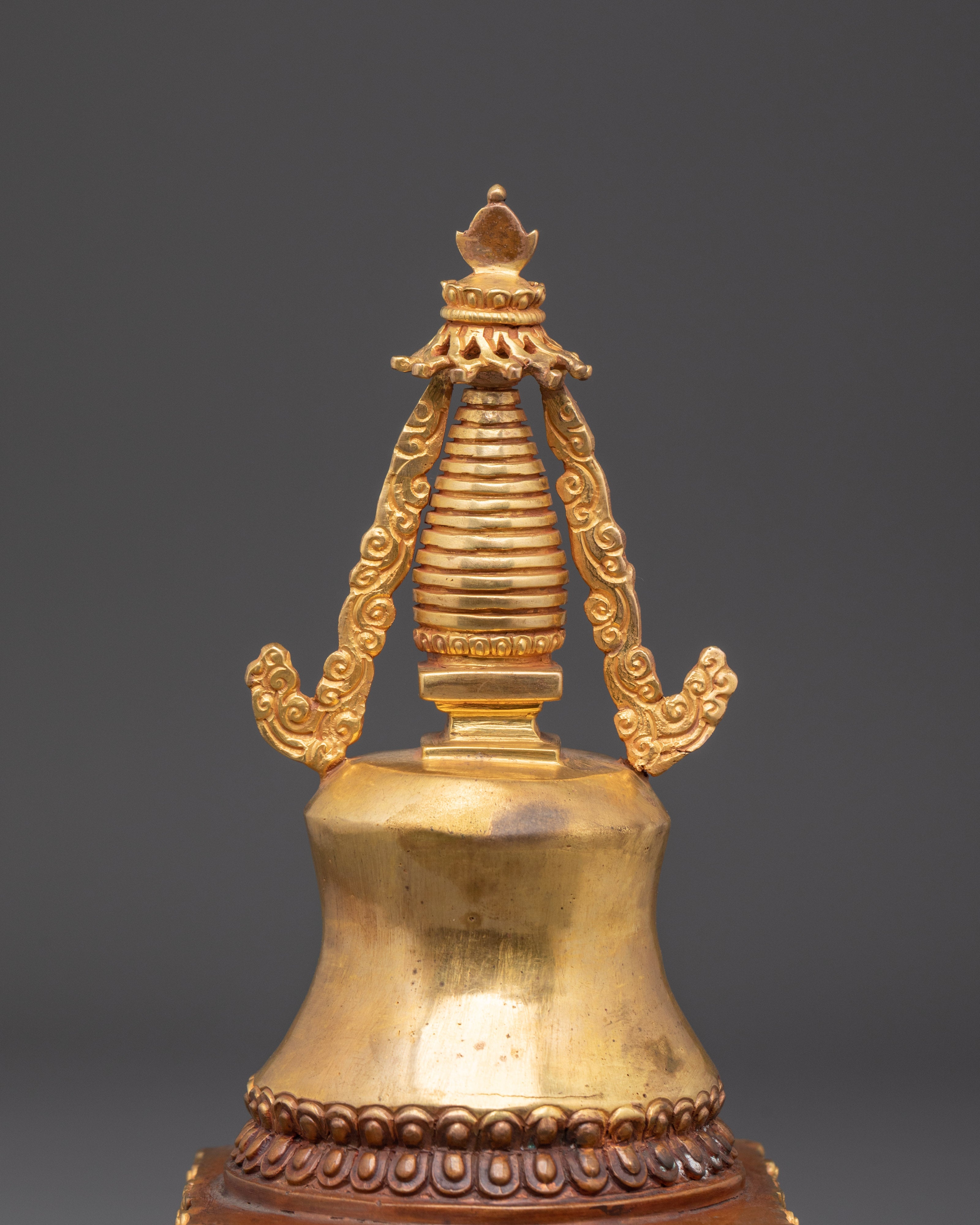 Handcrafted Buddhist Stupa for Prayer | Tibetan Art Work