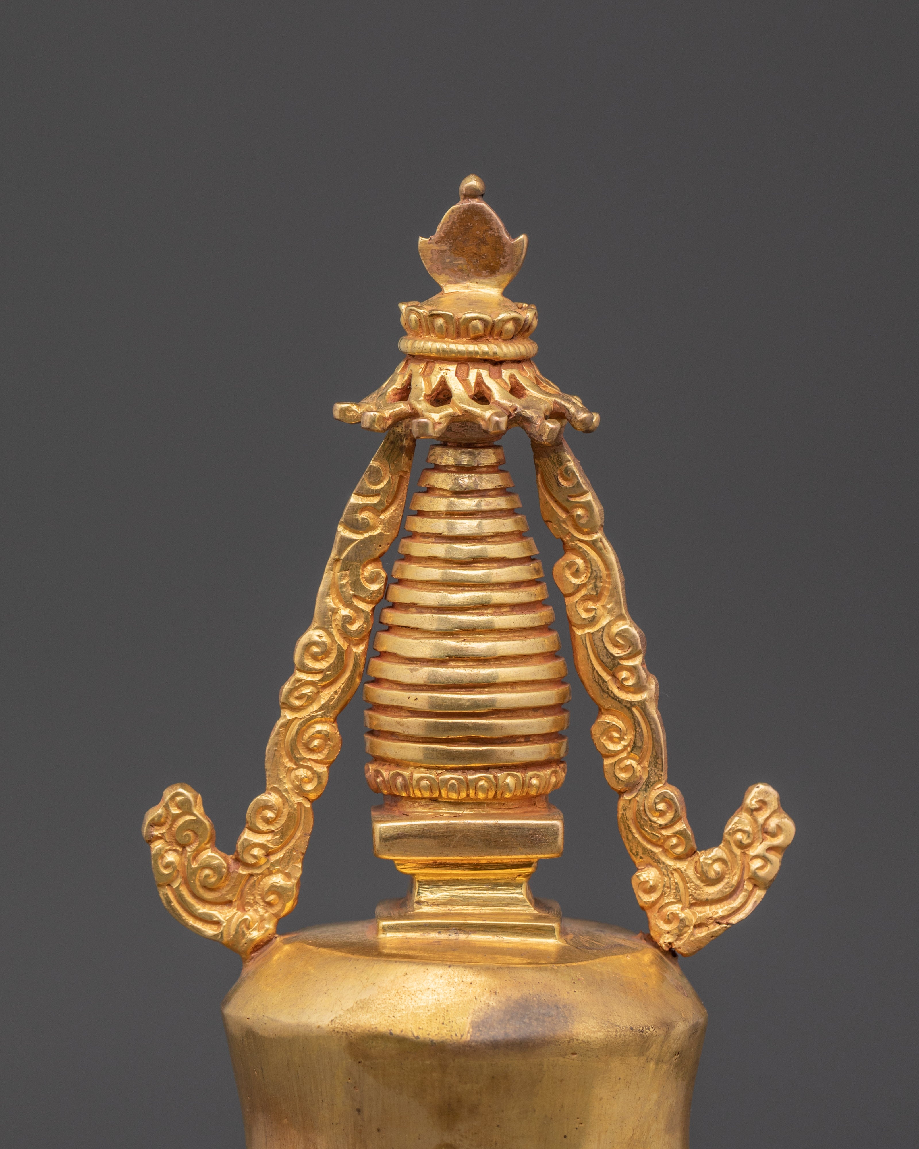 Handcrafted Buddhist Stupa for Prayer | Tibetan Art Work