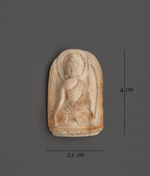 Sacred Five Buddha Bone Carving Set | Ethically Sourced Buffalo Bone