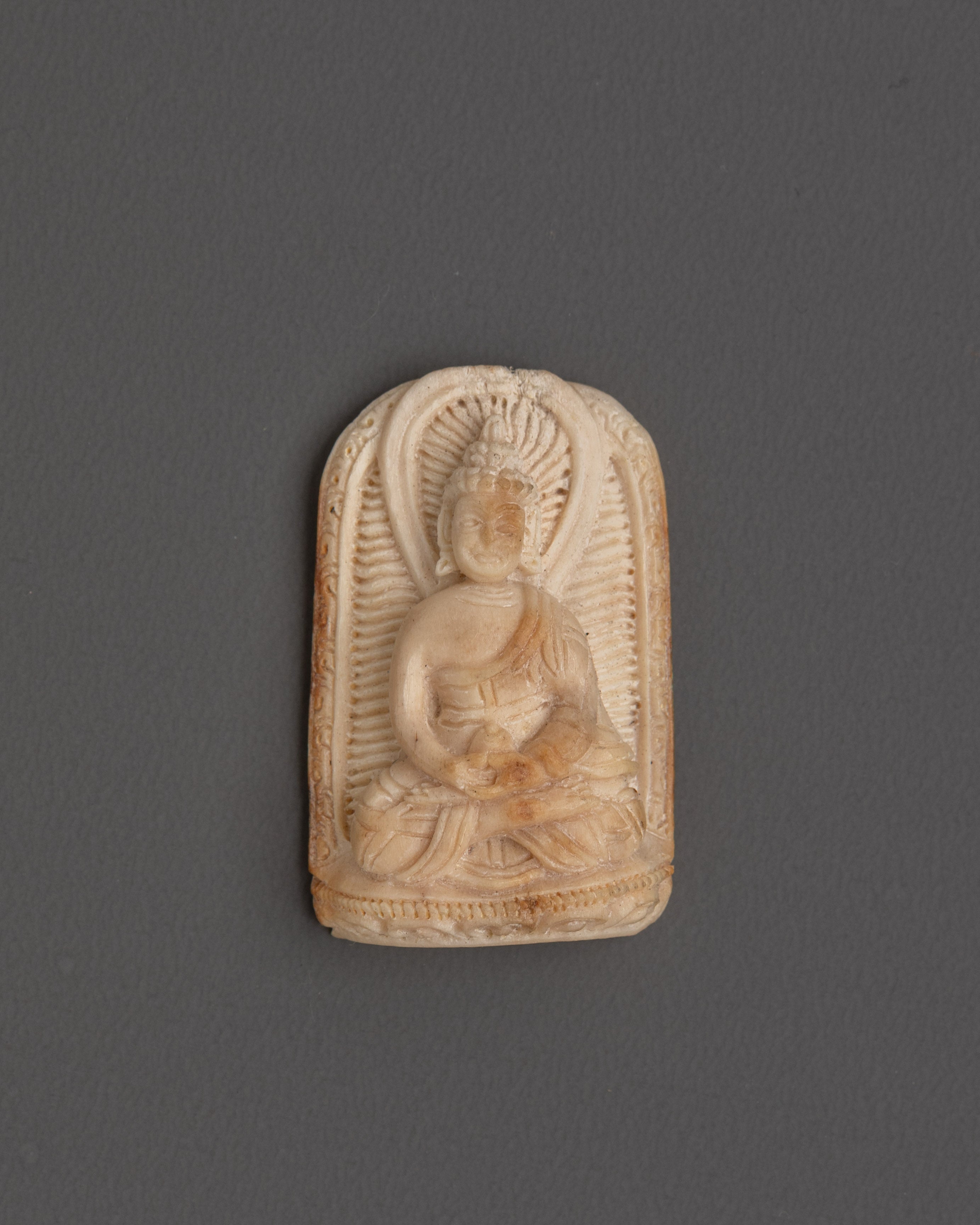 Sacred Five Buddha Bone Carving Set | Ethically Sourced Buffalo Bone
