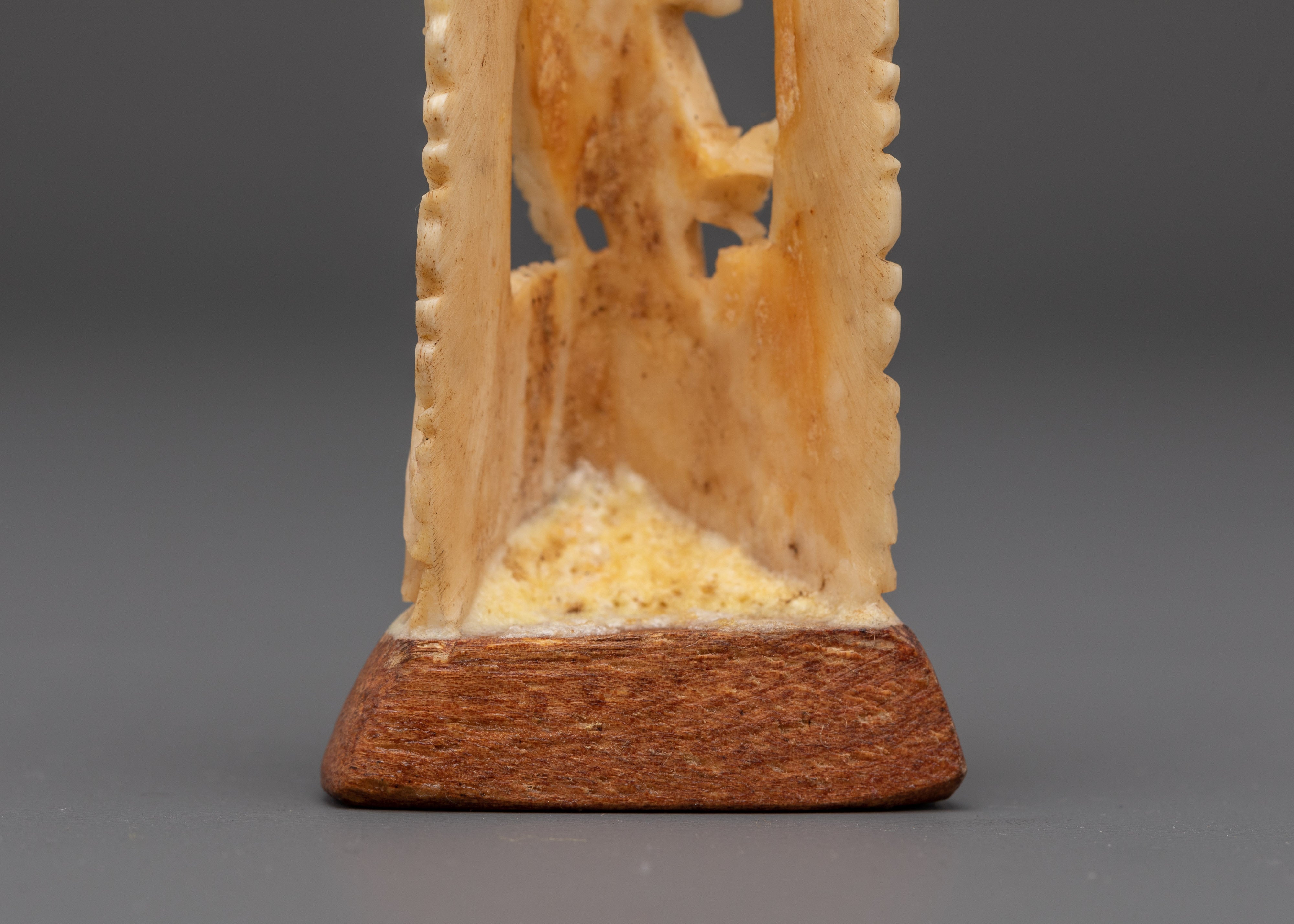 Tibetan Bone Craving Art | Handcrafted Buddhist Ritual Sculpture