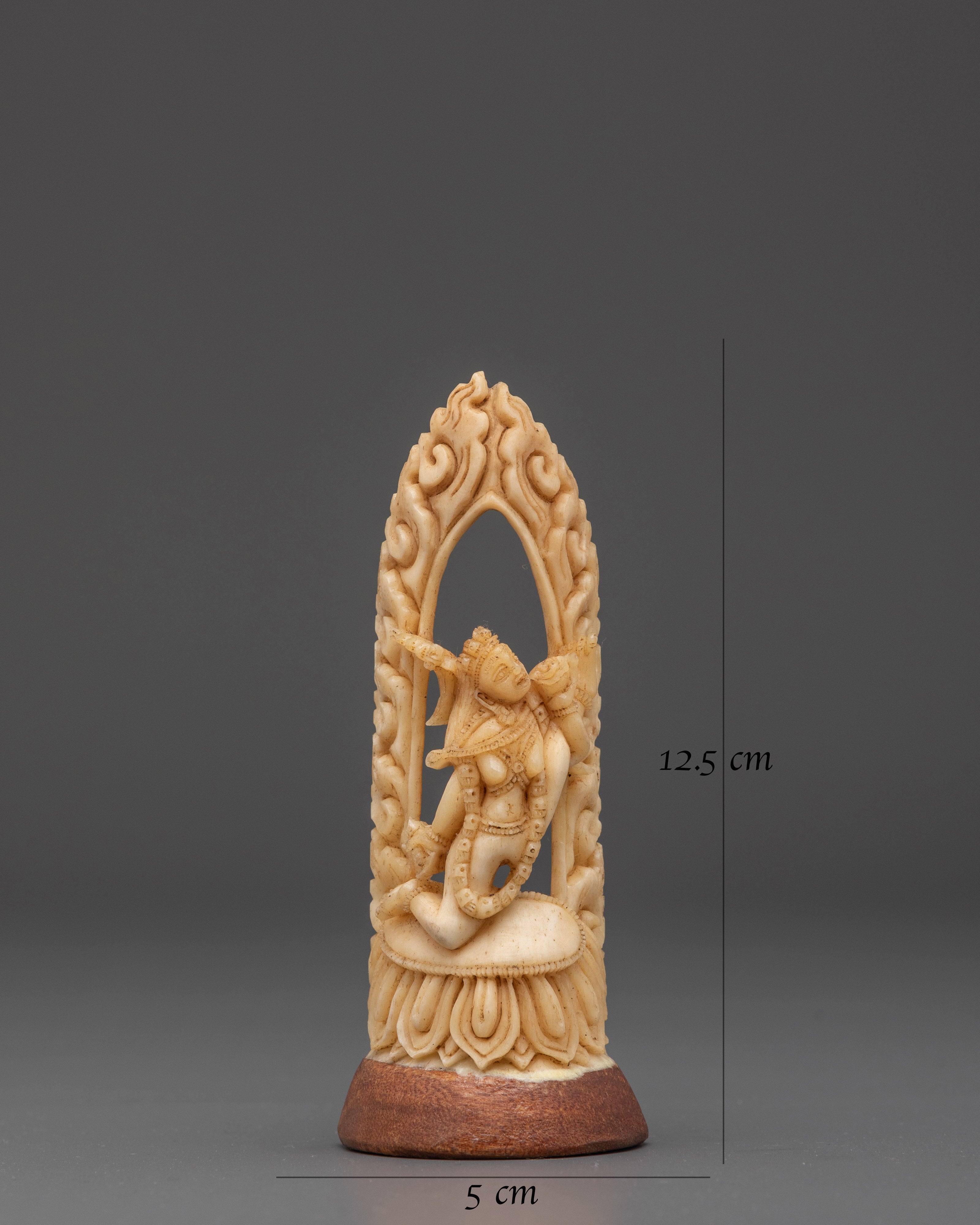 Tibetan Bone Craving Art | Handcrafted Buddhist Ritual Sculpture