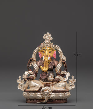 Sacred Prosperity God Ganesh Statue | Hindu Deity of Wisdom and Success
