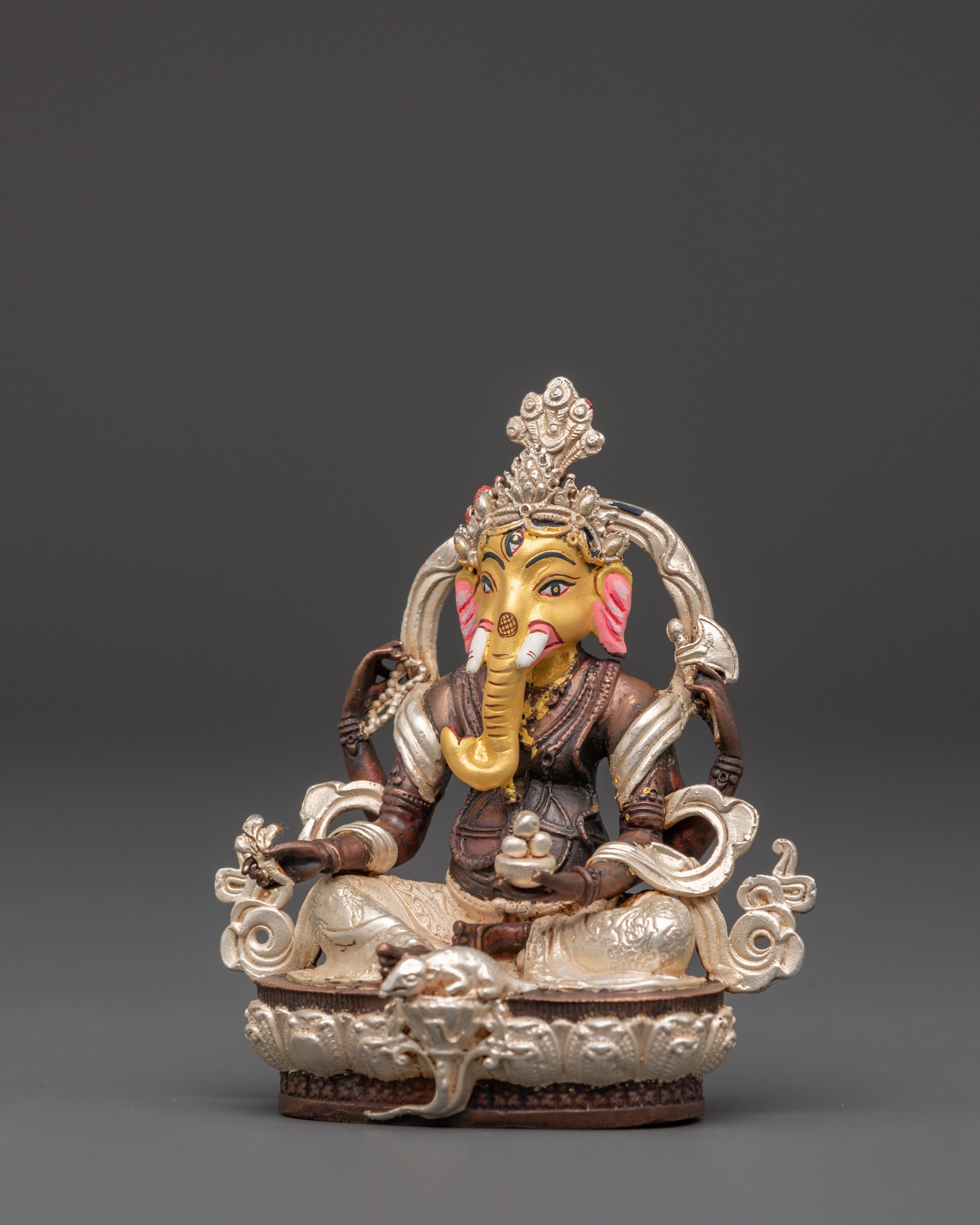 Sacred Prosperity God Ganesh Statue | Hindu Deity of Wisdom and Success