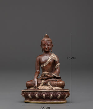 Traditional Shakyamuni Buddha Statue | Handcrafted Buddhist Sculpture