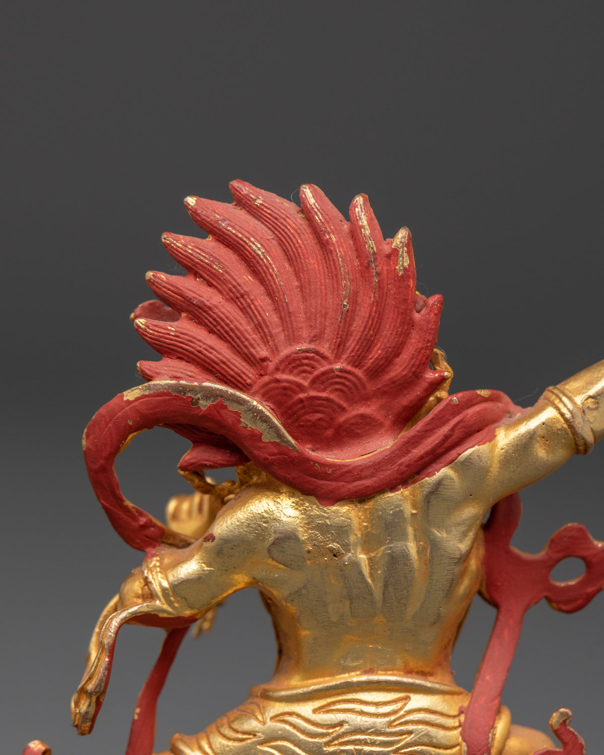 Vajrapani Bodhisattva Idol | Buddhist Protector Sculpture
