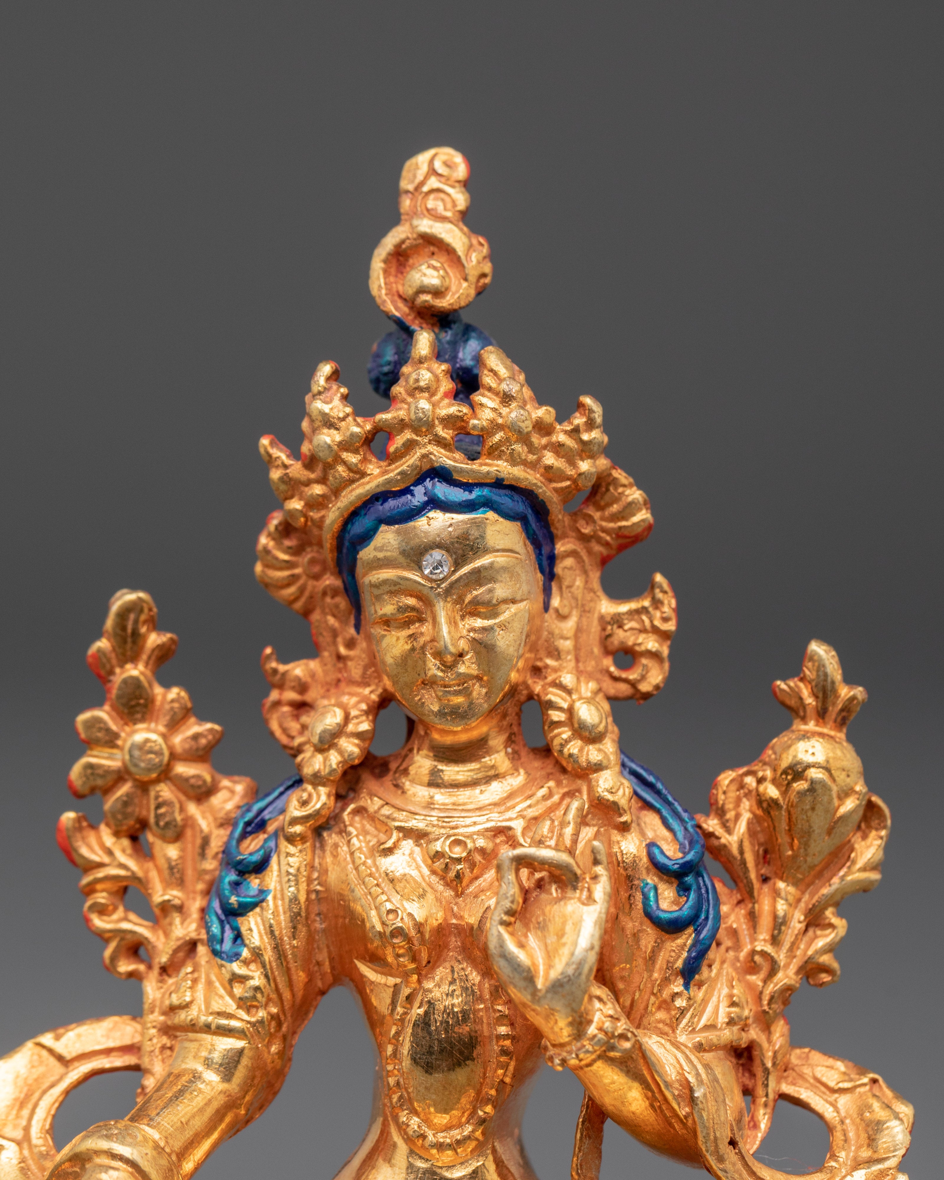 Compassionate Deity Shyama Tara Statue | Embrace Compassion and Wisdom