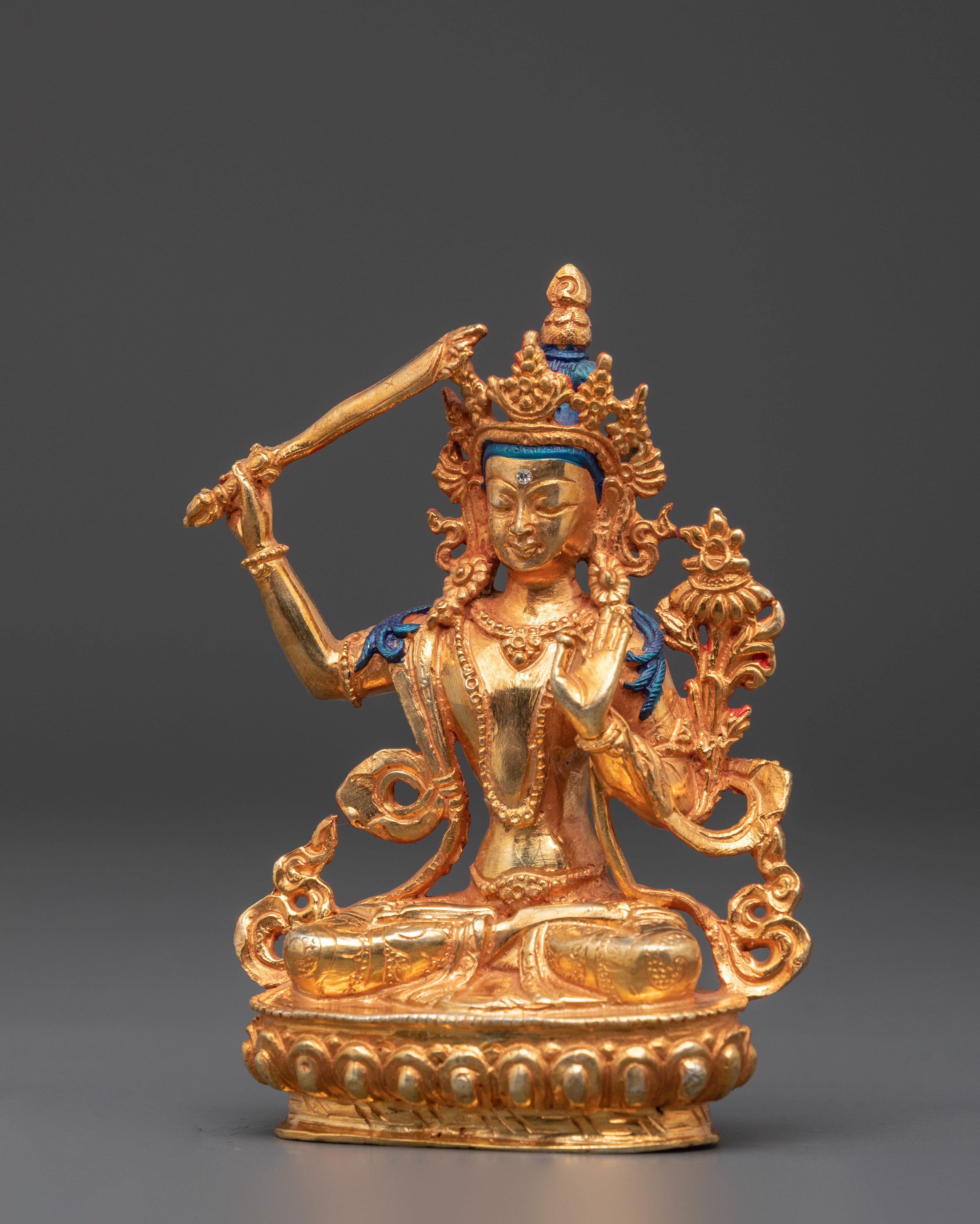 Tibetan Buddhist Manjushri | Deity of Wisdom and Enlightenment