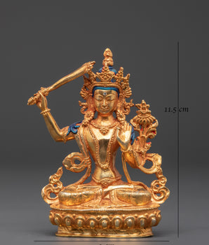 Tibetan Buddhist Manjushri | Deity of Wisdom and Enlightenment