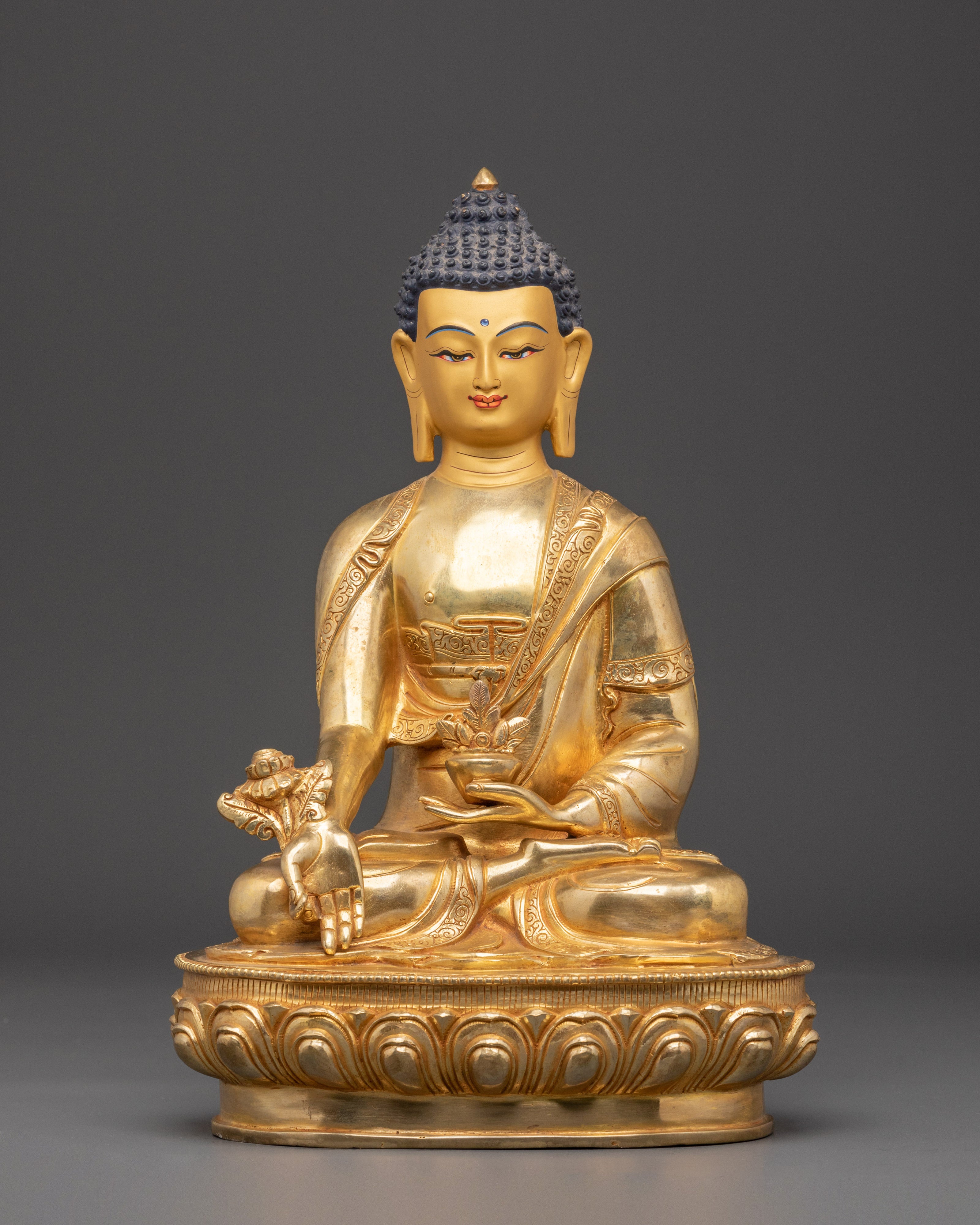 Holistic Healer Medicine Buddha | Buddha Sculpture for Healing & Spiritual Balance