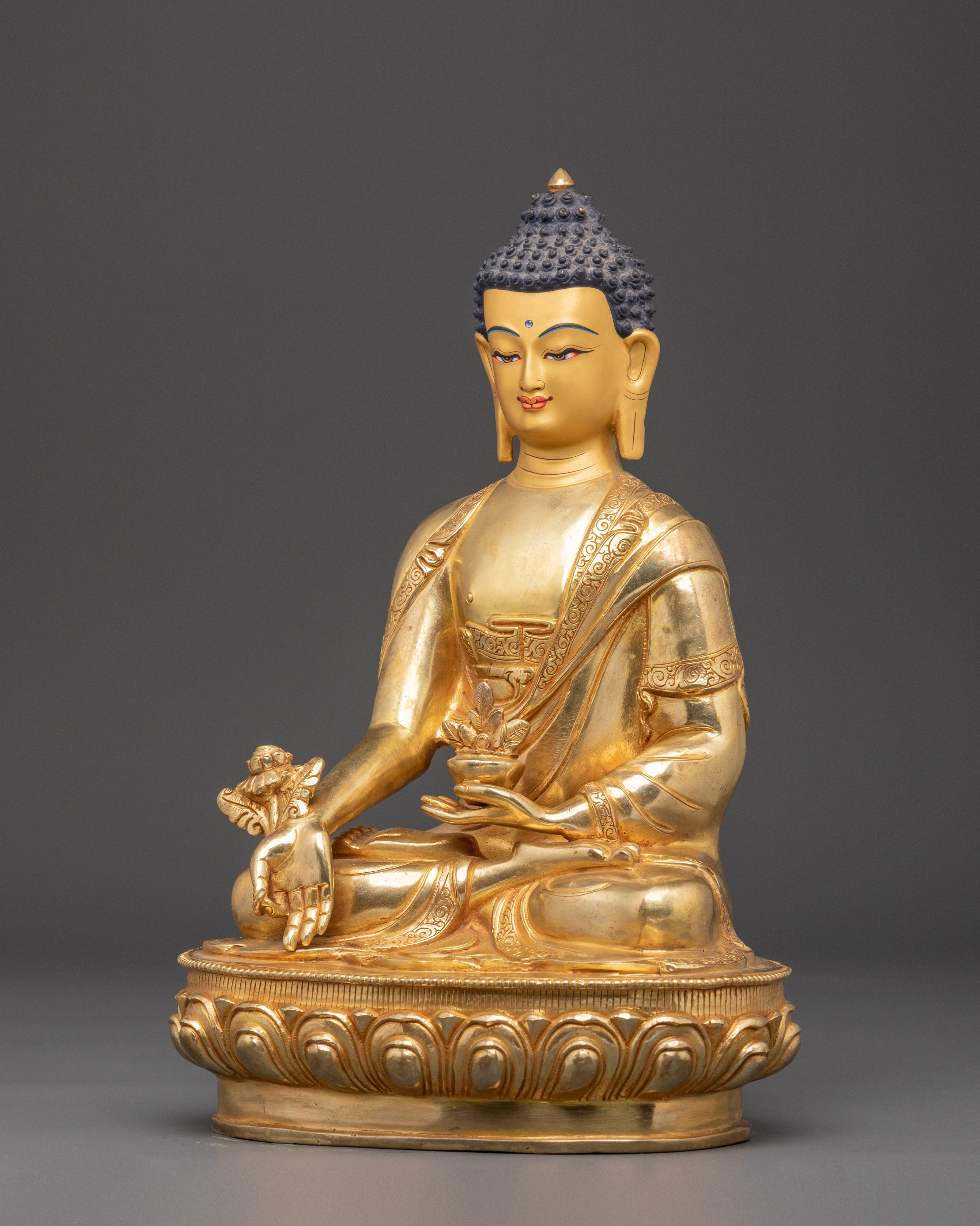 Holistic Healer Medicine Buddha | Buddha Sculpture for Healing & Spiritual Balance