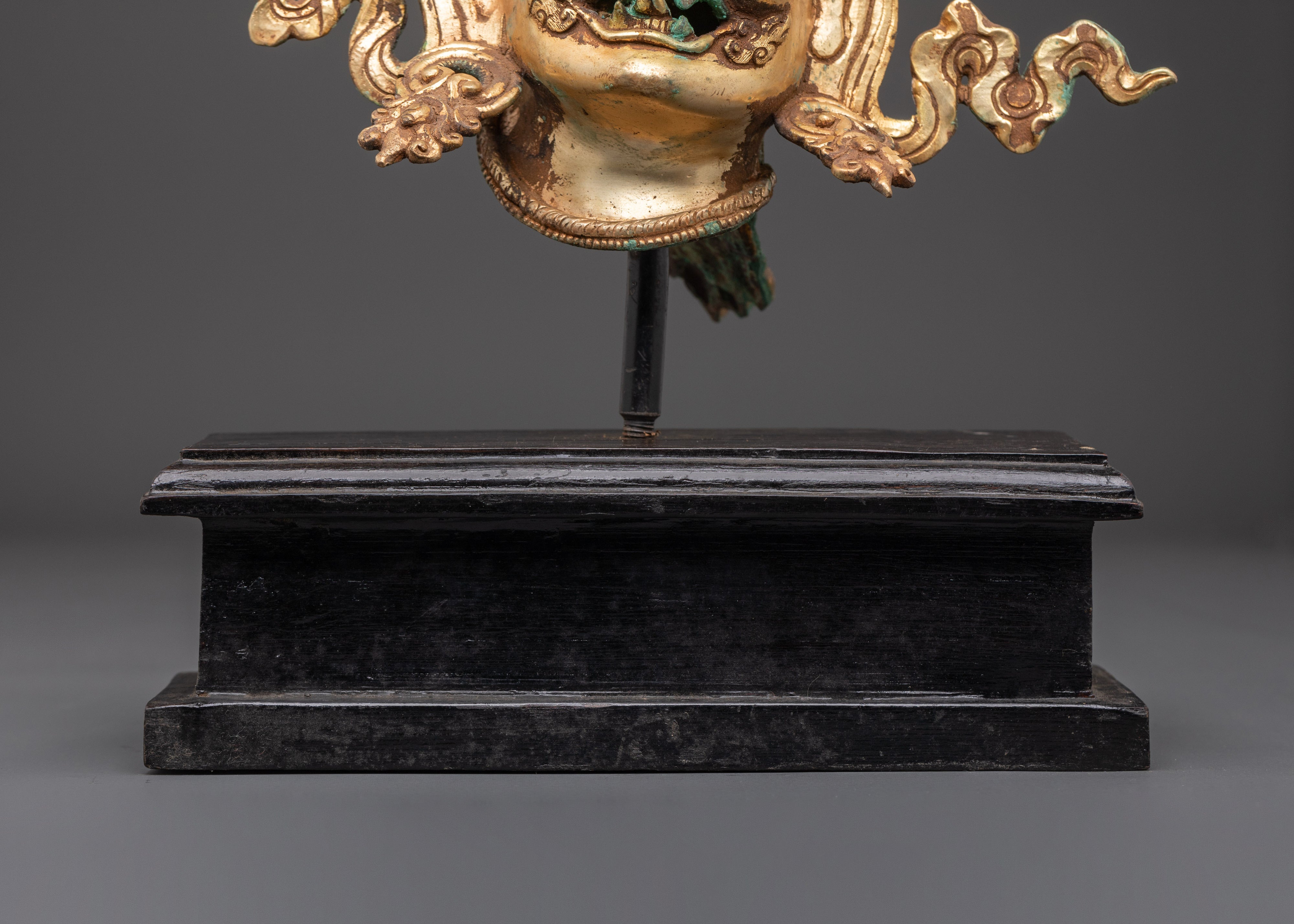 Handcrafted Mahakala Head Decor | Protector Deity