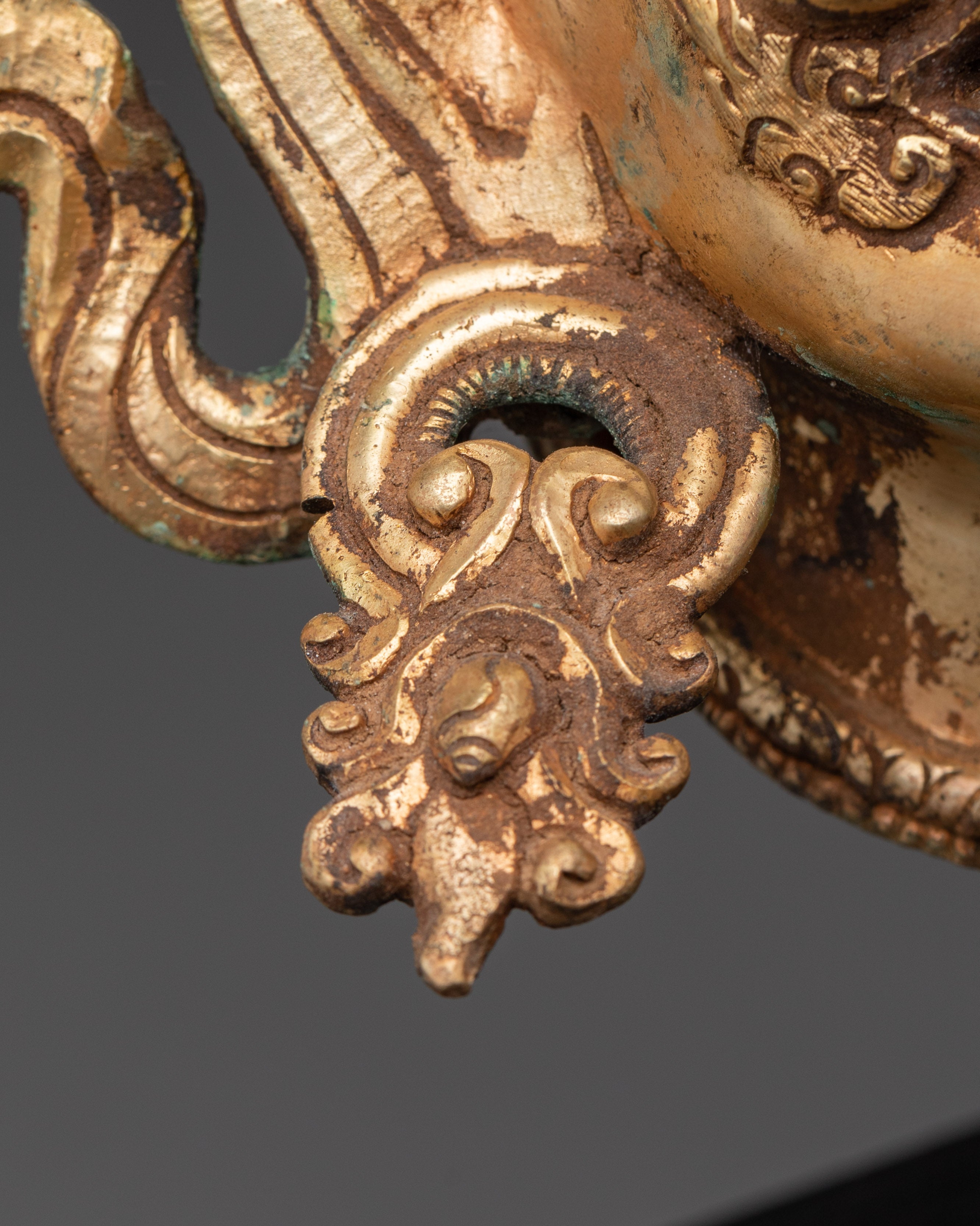 Handcrafted Mahakala Head Decor | Protector Deity