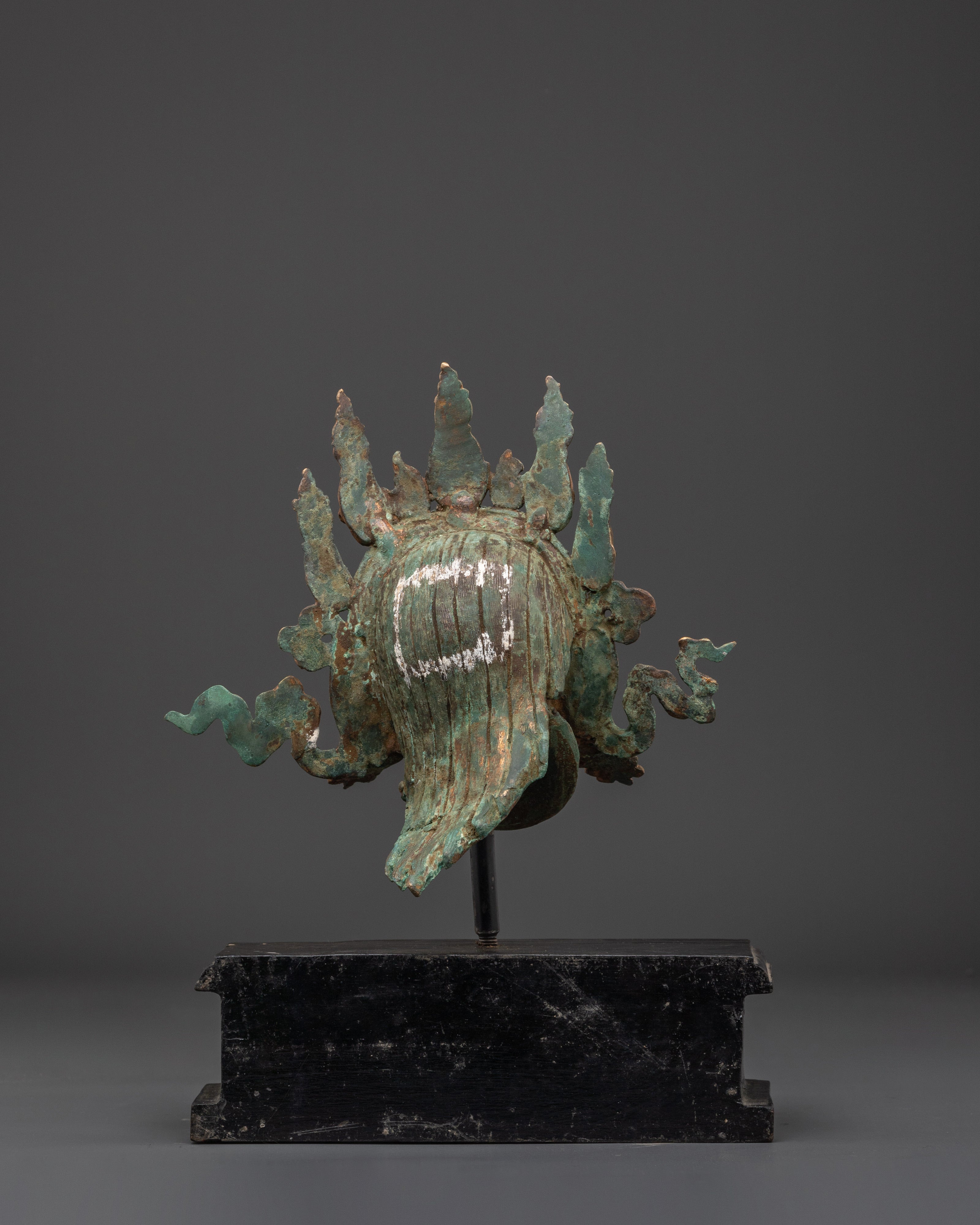 Handcrafted Mahakala Head Decor | Protector Deity