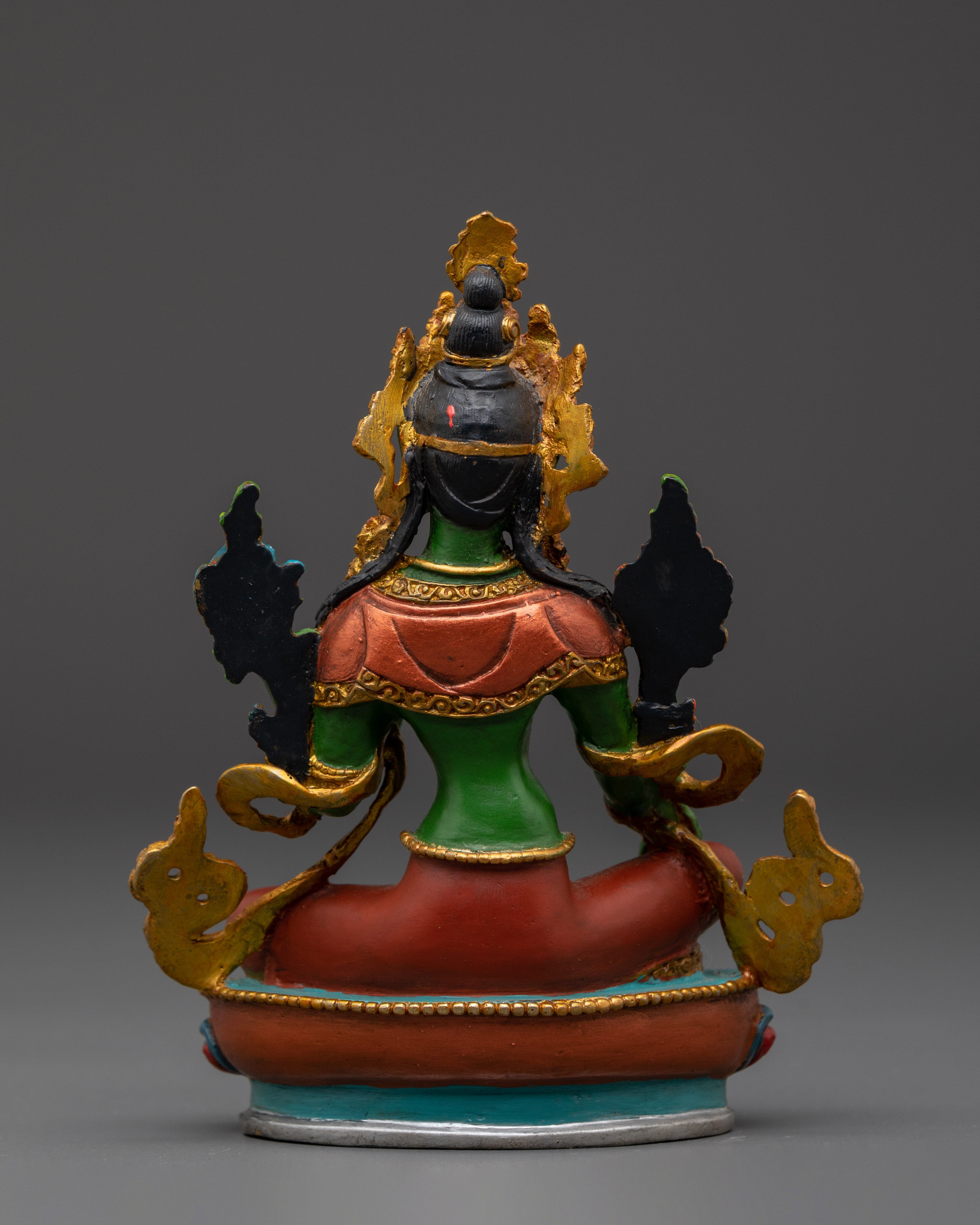 Traditional Green Tara Statue | Goddess of Compassion